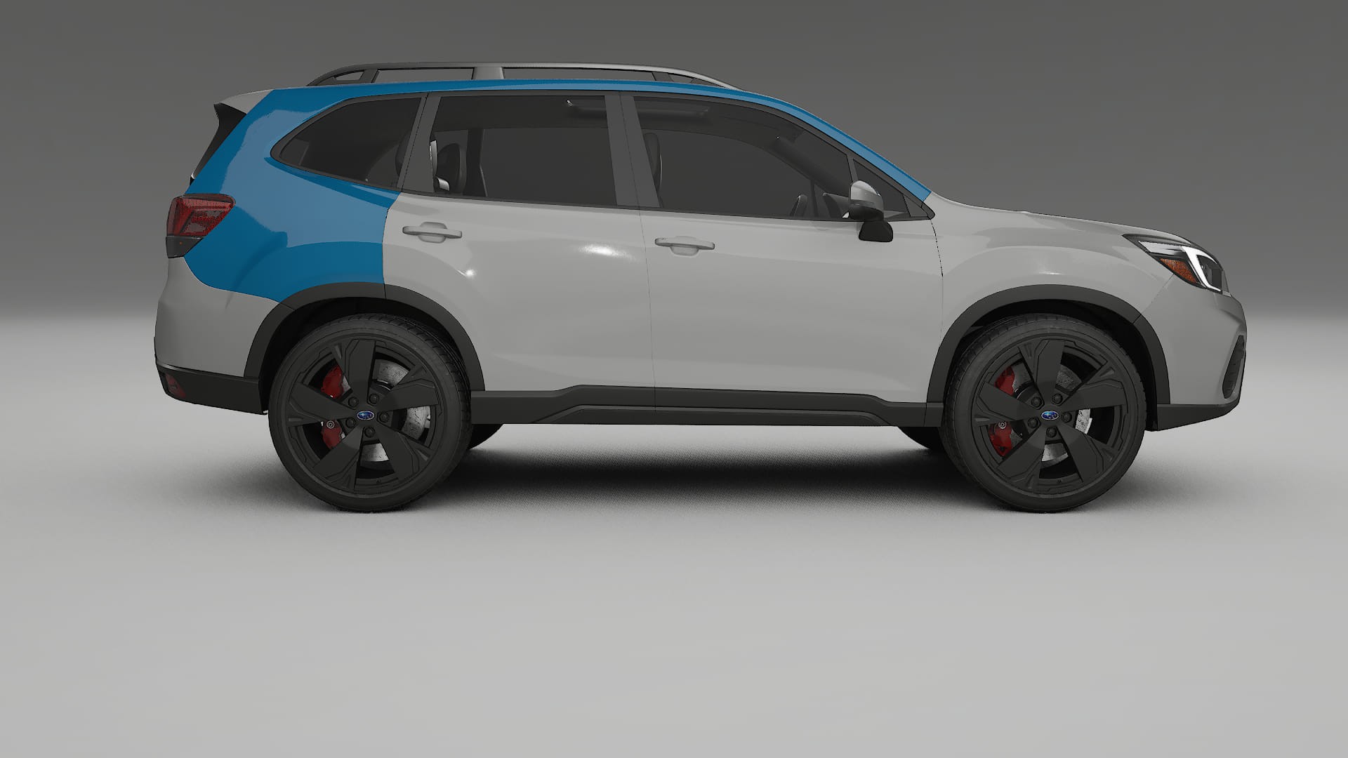 Subaru Forester V SK prefacelift Paint Protection Film | CrystalGuard Transparent PPF Full Pre-Cut Kit
