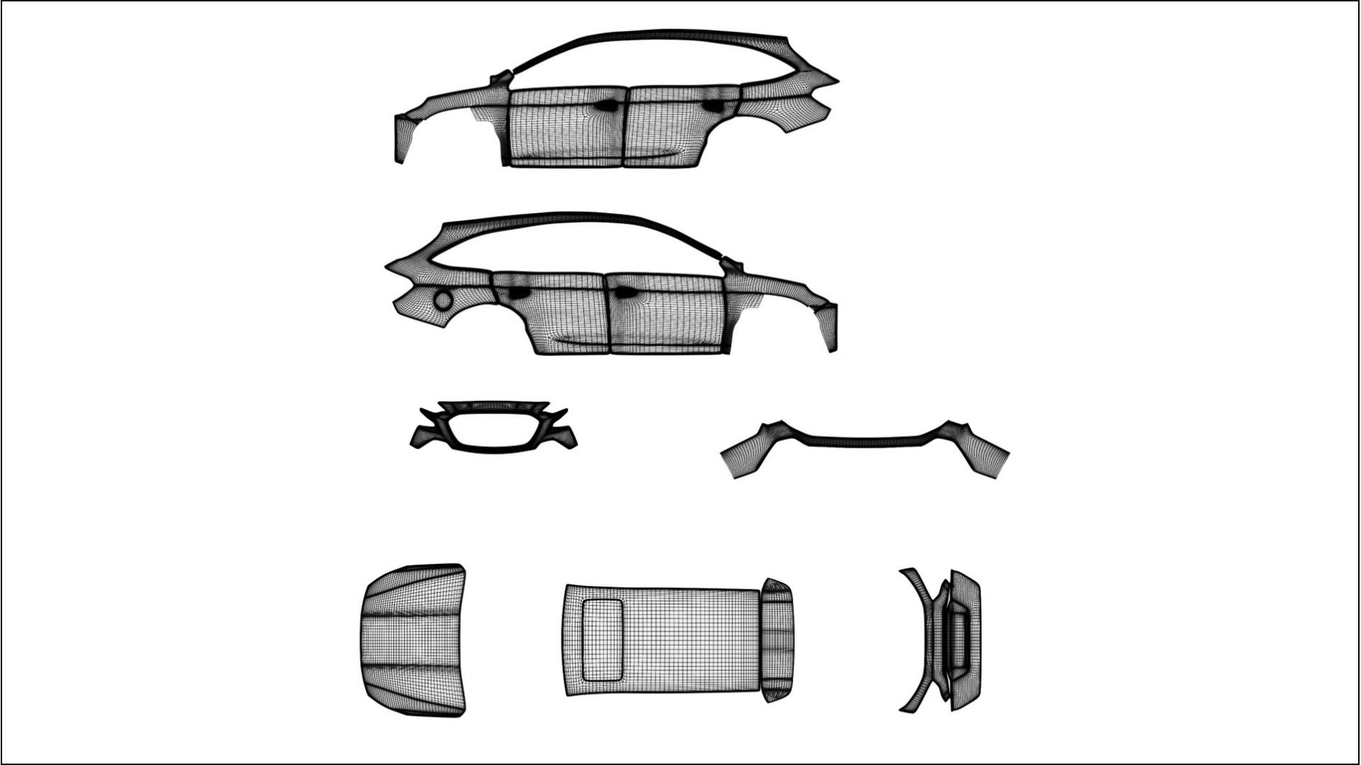 Subaru Outback VI BS facelift Paint Protection Film | CrystalGuard Transparent PPF Full Pre-Cut Kit