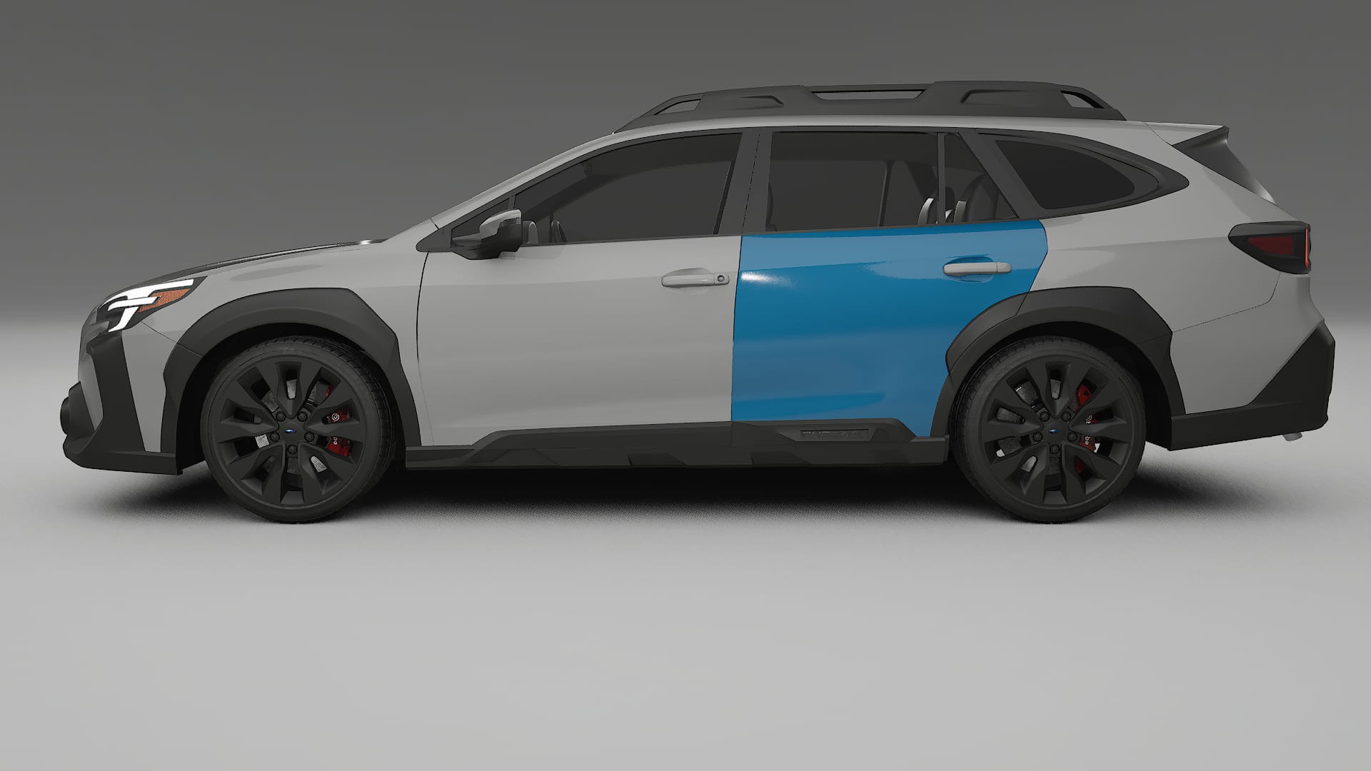 Subaru Outback VI BS facelift Paint Protection Film | CrystalGuard Transparent PPF Full Pre-Cut Kit