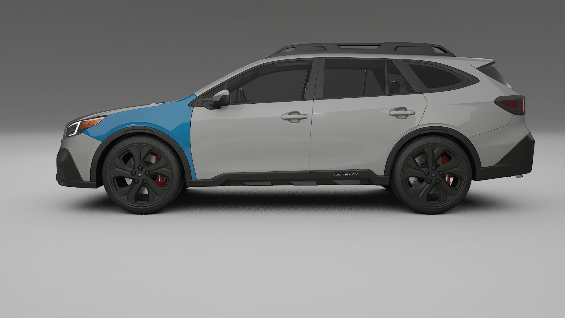 Subaru Outback VI BS prefacelift Paint Protection Film | CrystalGuard Transparent PPF Full Pre-Cut Kit