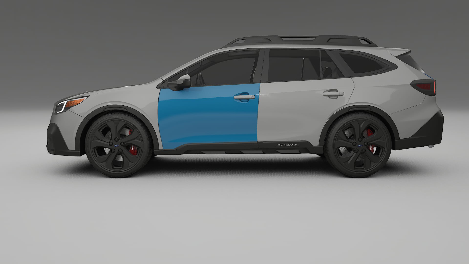 Subaru Outback VI BS prefacelift Paint Protection Film | CrystalGuard Transparent PPF Full Pre-Cut Kit