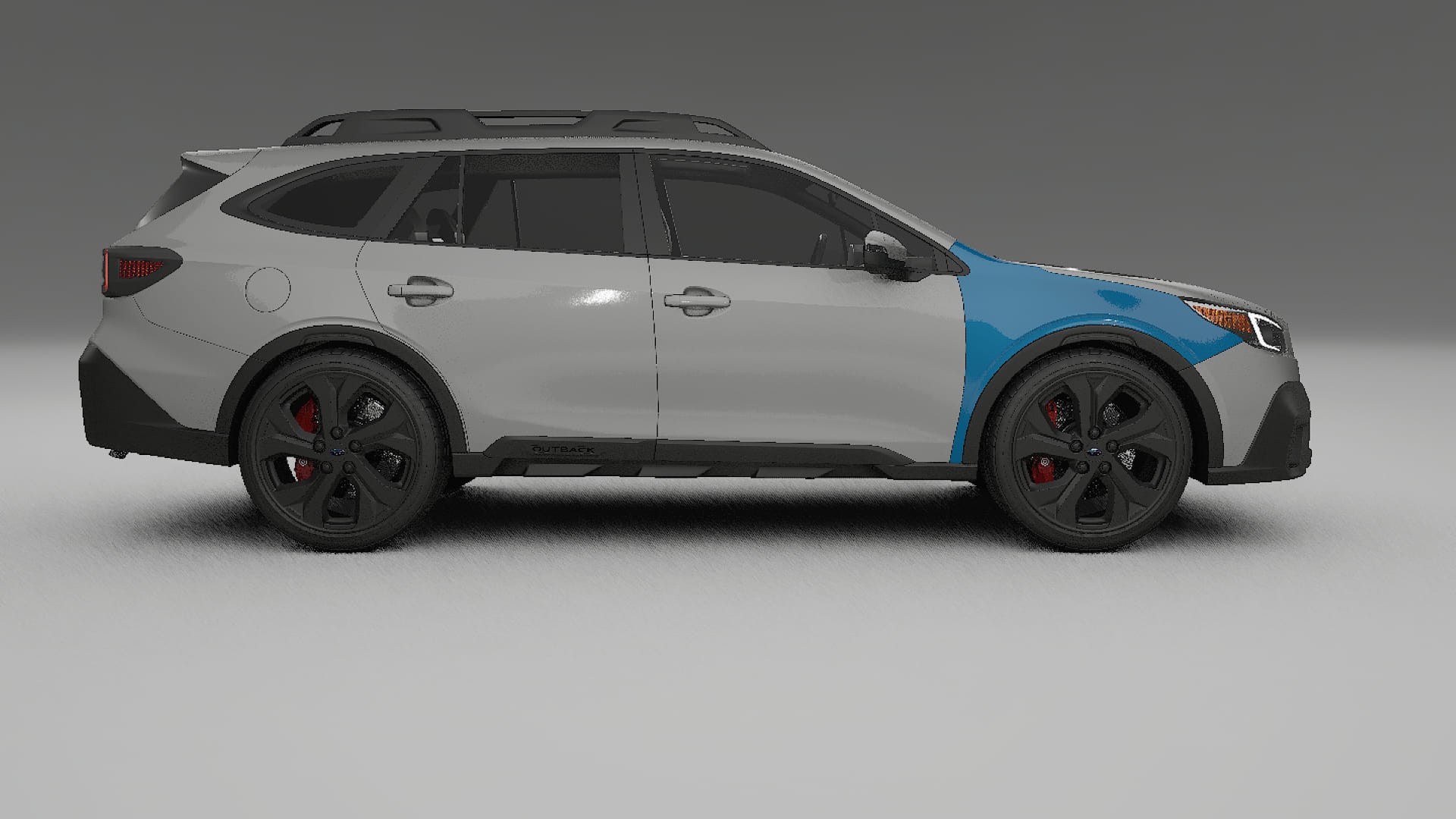 Subaru Outback VI BS prefacelift Paint Protection Film | CrystalGuard Transparent PPF Full Pre-Cut Kit