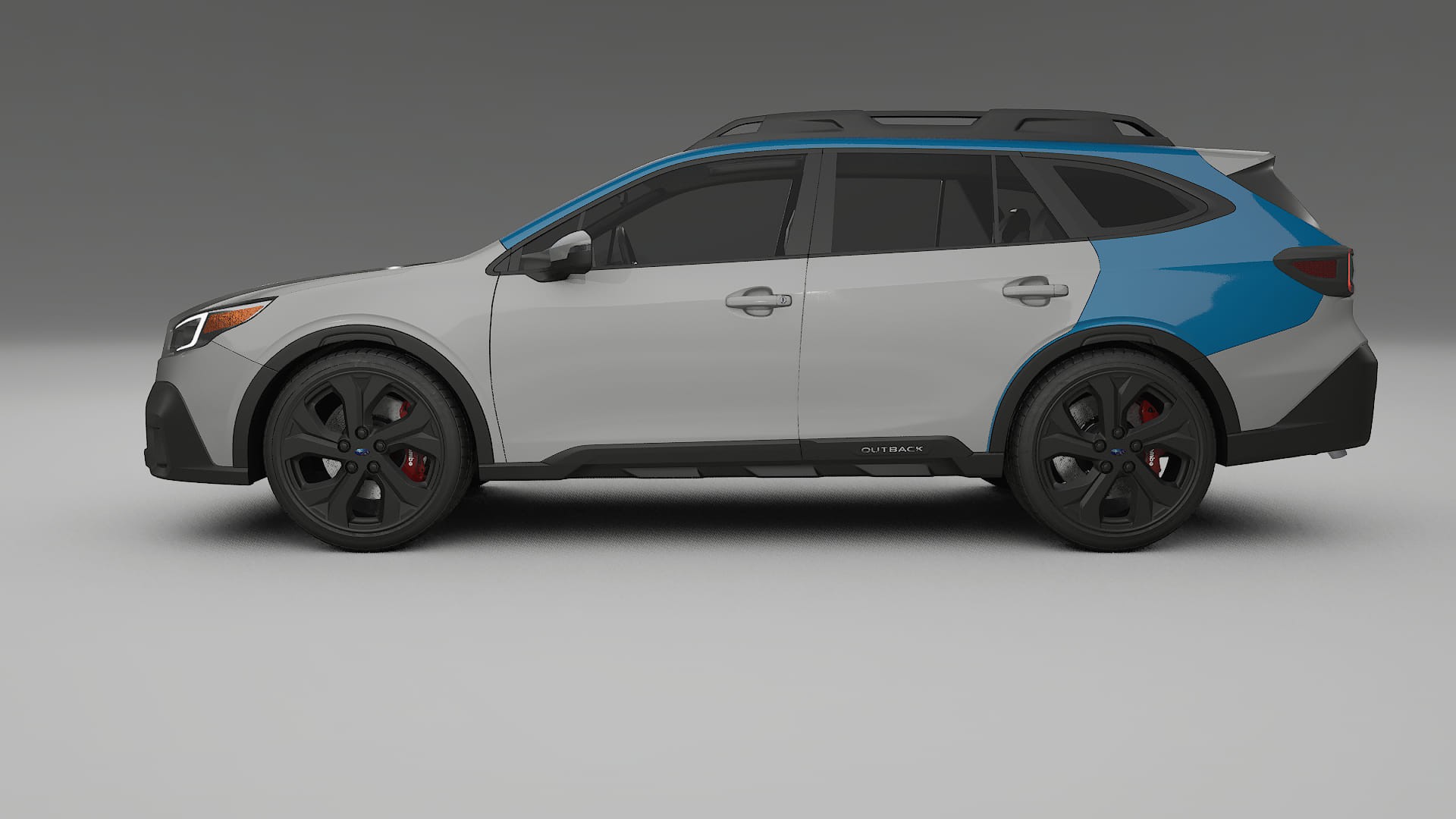 Subaru Outback VI BS prefacelift Paint Protection Film | CrystalGuard Transparent PPF Full Pre-Cut Kit