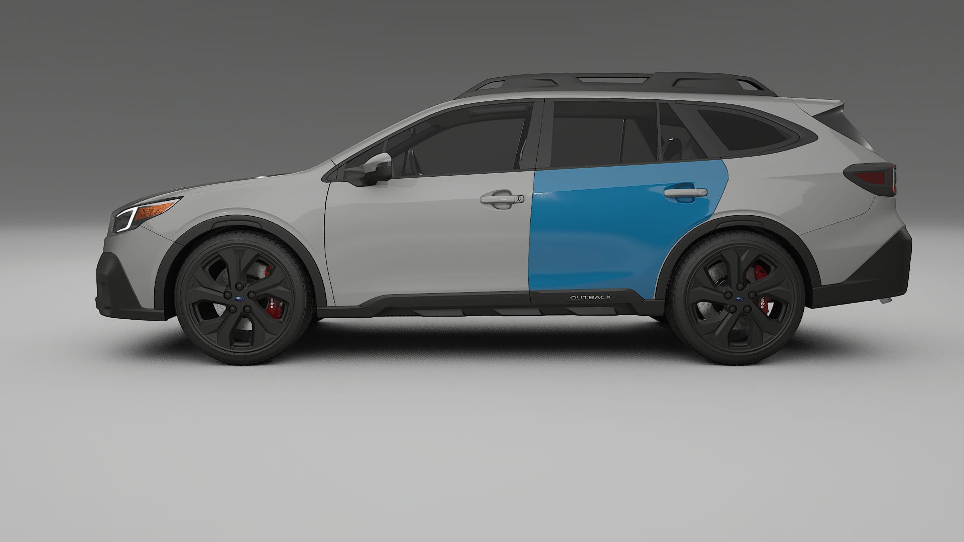 Subaru Outback VI BS prefacelift Paint Protection Film | CrystalGuard Transparent PPF Full Pre-Cut Kit