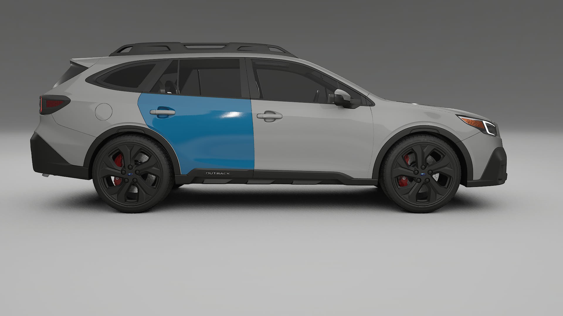 Subaru Outback VI BS prefacelift Paint Protection Film | CrystalGuard Transparent PPF Full Pre-Cut Kit