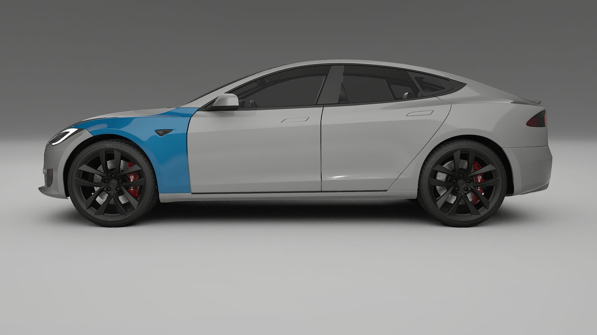 Tesla Model-S Refresh Paint Protection Film | CrystalGuard Transparent PPF Full Pre-Cut Kit