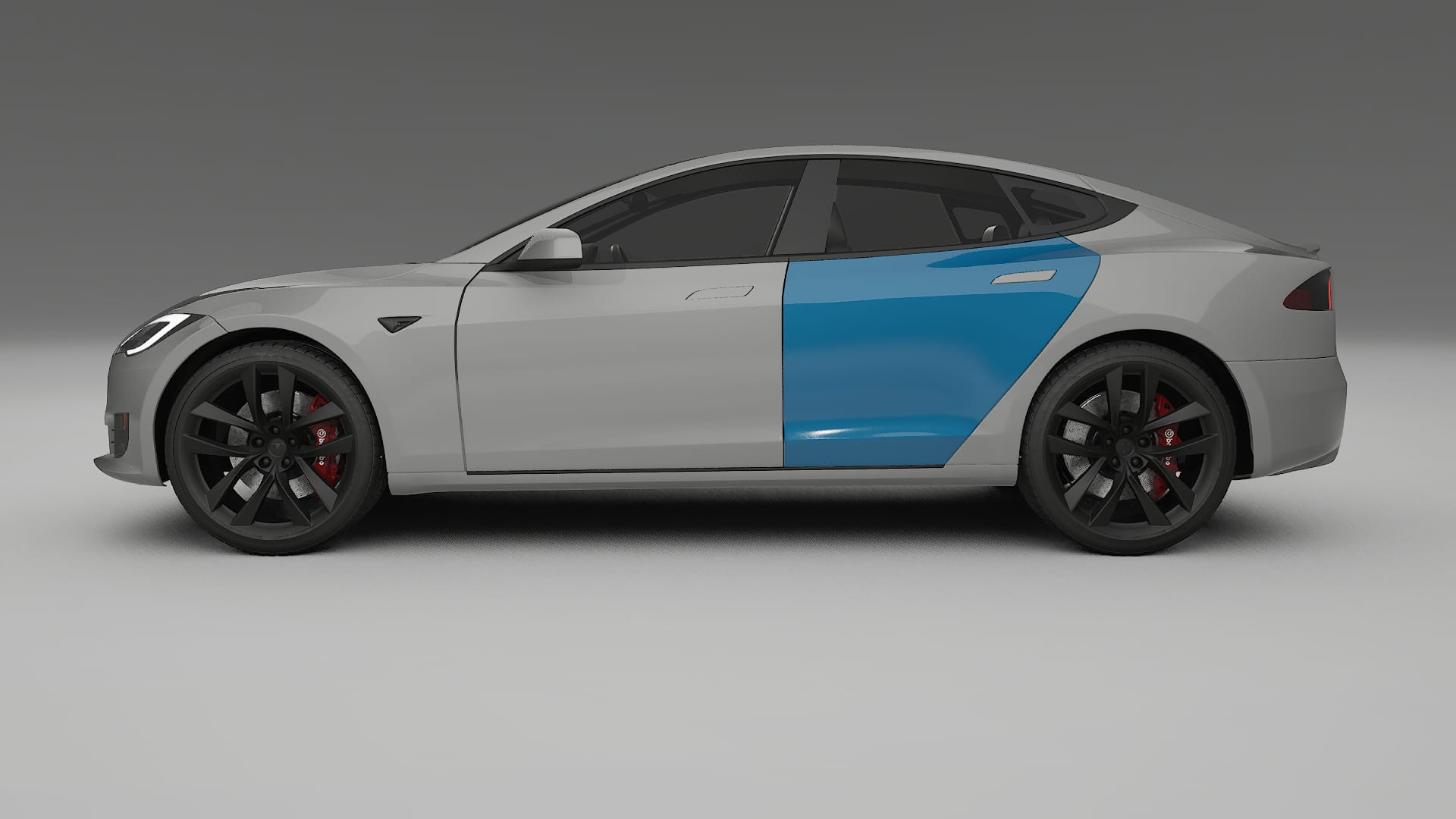 Tesla Model-S Refresh Paint Protection Film | CrystalGuard Transparent PPF Full Pre-Cut Kit