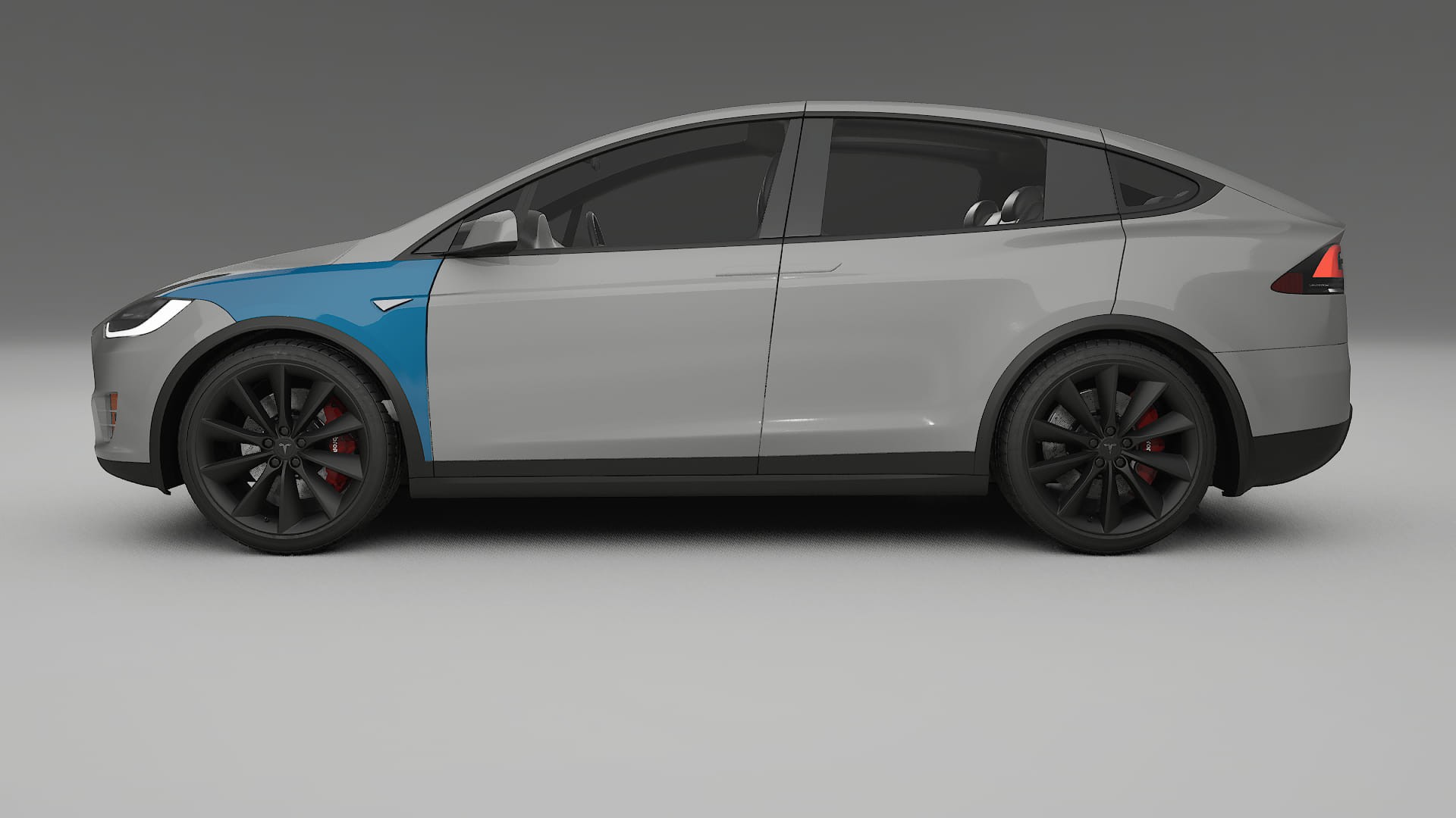 Tesla Model-X Paint Protection Film | CrystalGuard Transparent PPF Full Pre-Cut Kit