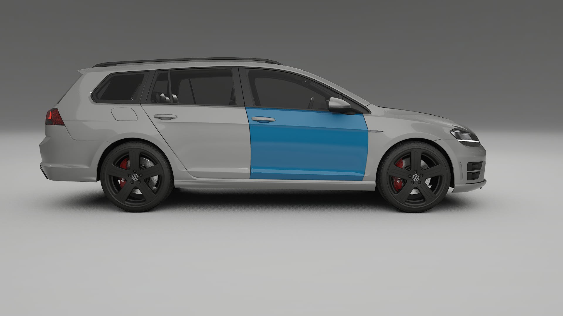 VW Golf Variant Mk7 Paint Protection Film | CrystalGuard Transparent PPF Full Pre-Cut Kit