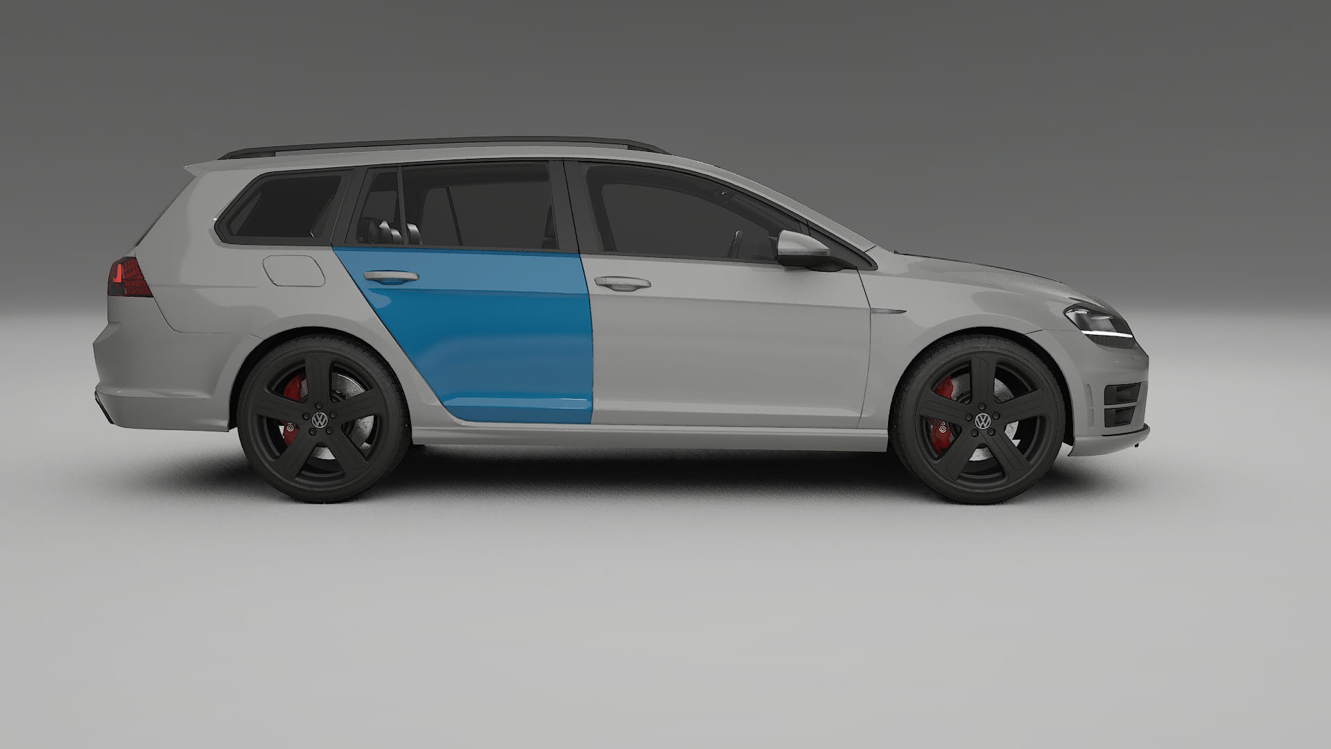 VW Golf Variant Mk7 Paint Protection Film | CrystalGuard Transparent PPF Full Pre-Cut Kit