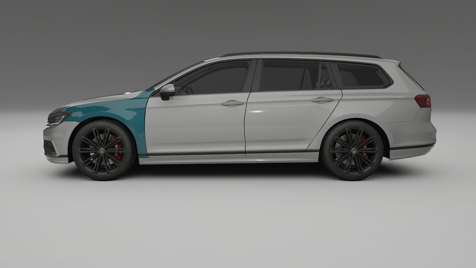VW Passat Variant-R B8 Paint Protection Film | CrystalGuard Transparent PPF Full Pre-Cut Kit