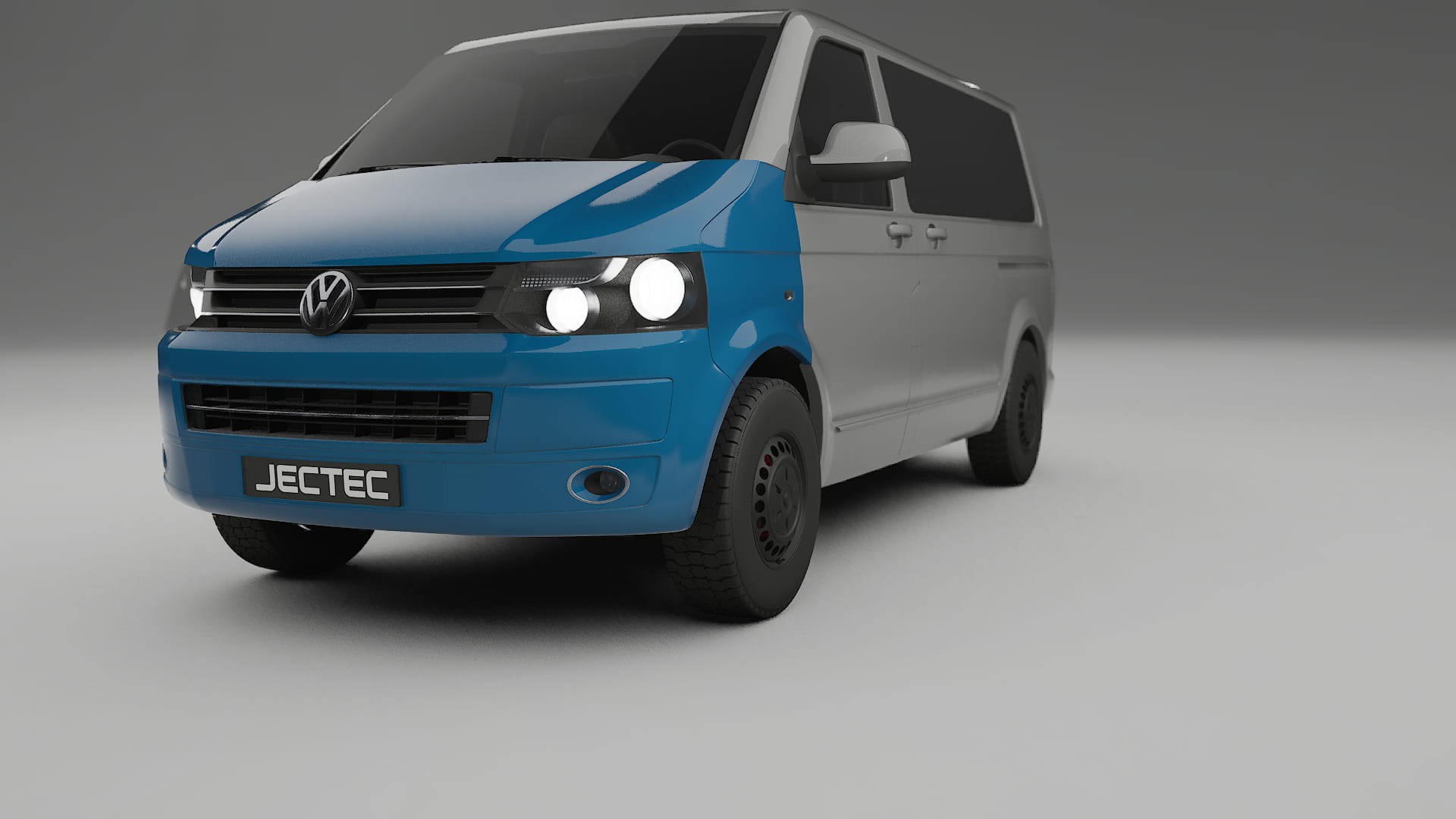 VW Transporter T5 Caravelle Paint Protection Film | CrystalGuard Transparent PPF Full Pre-Cut Kit 2