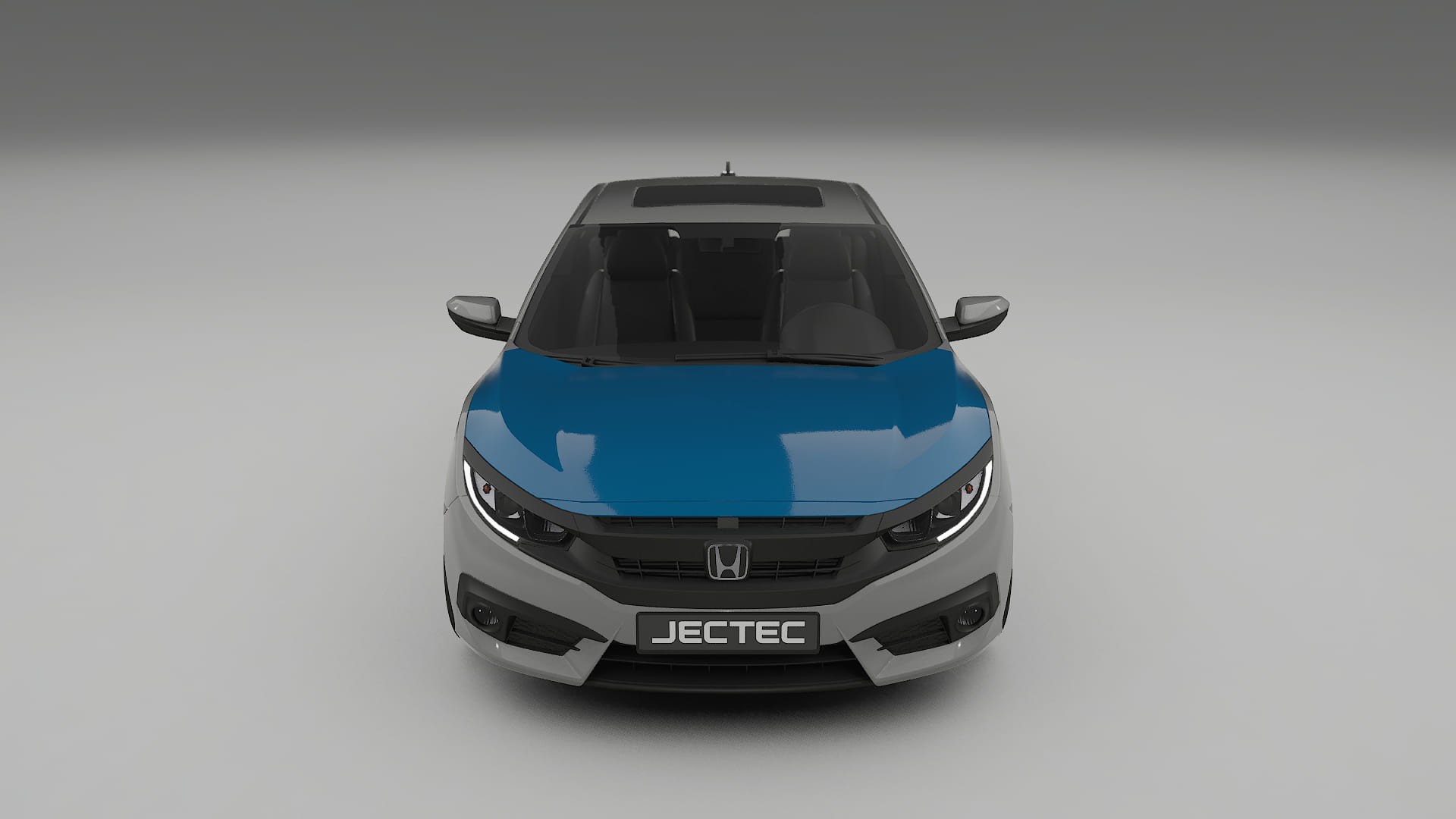 Honda Civic coupe prefacelift Paint Protection Film | CrystalGuard Transparent PPF Full Pre-Cut Kit