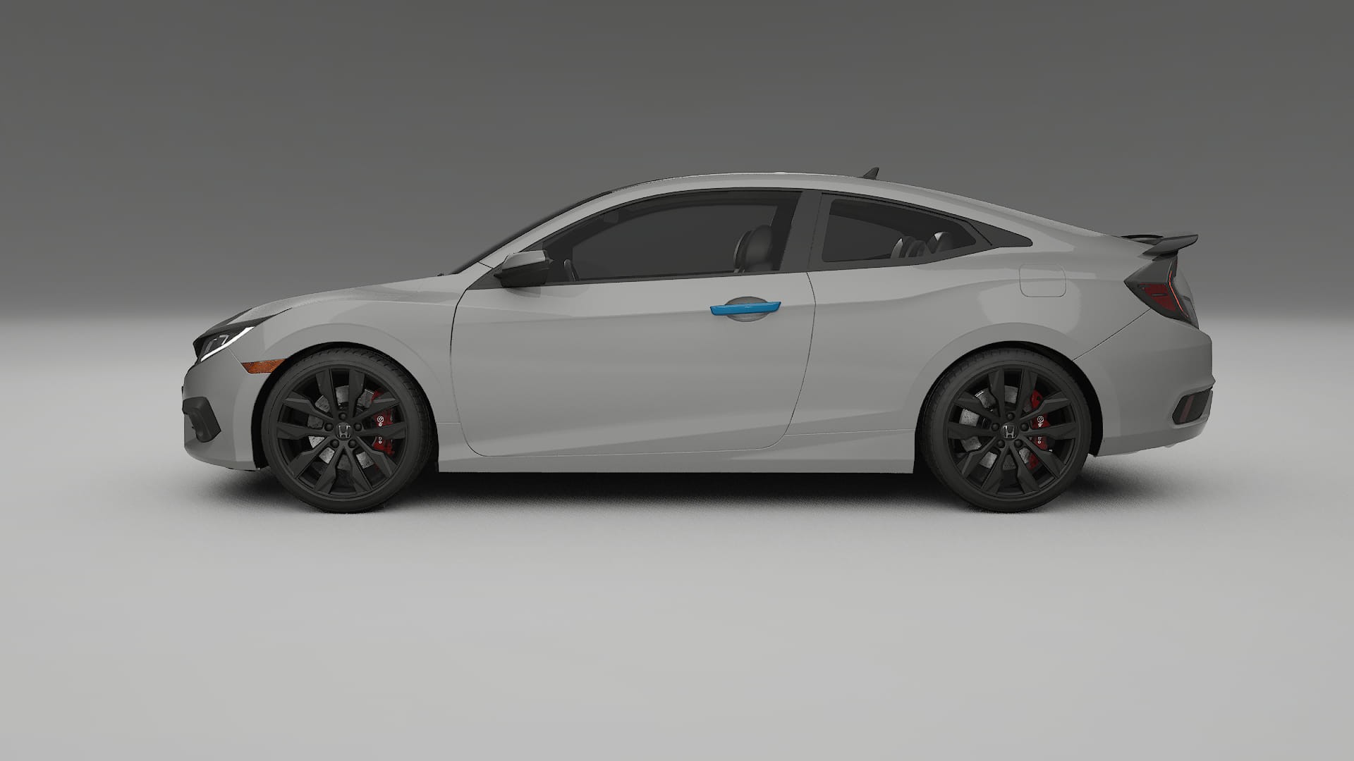 Honda Civic coupe prefacelift Paint Protection Film | CrystalGuard Transparent PPF Full Pre-Cut Kit