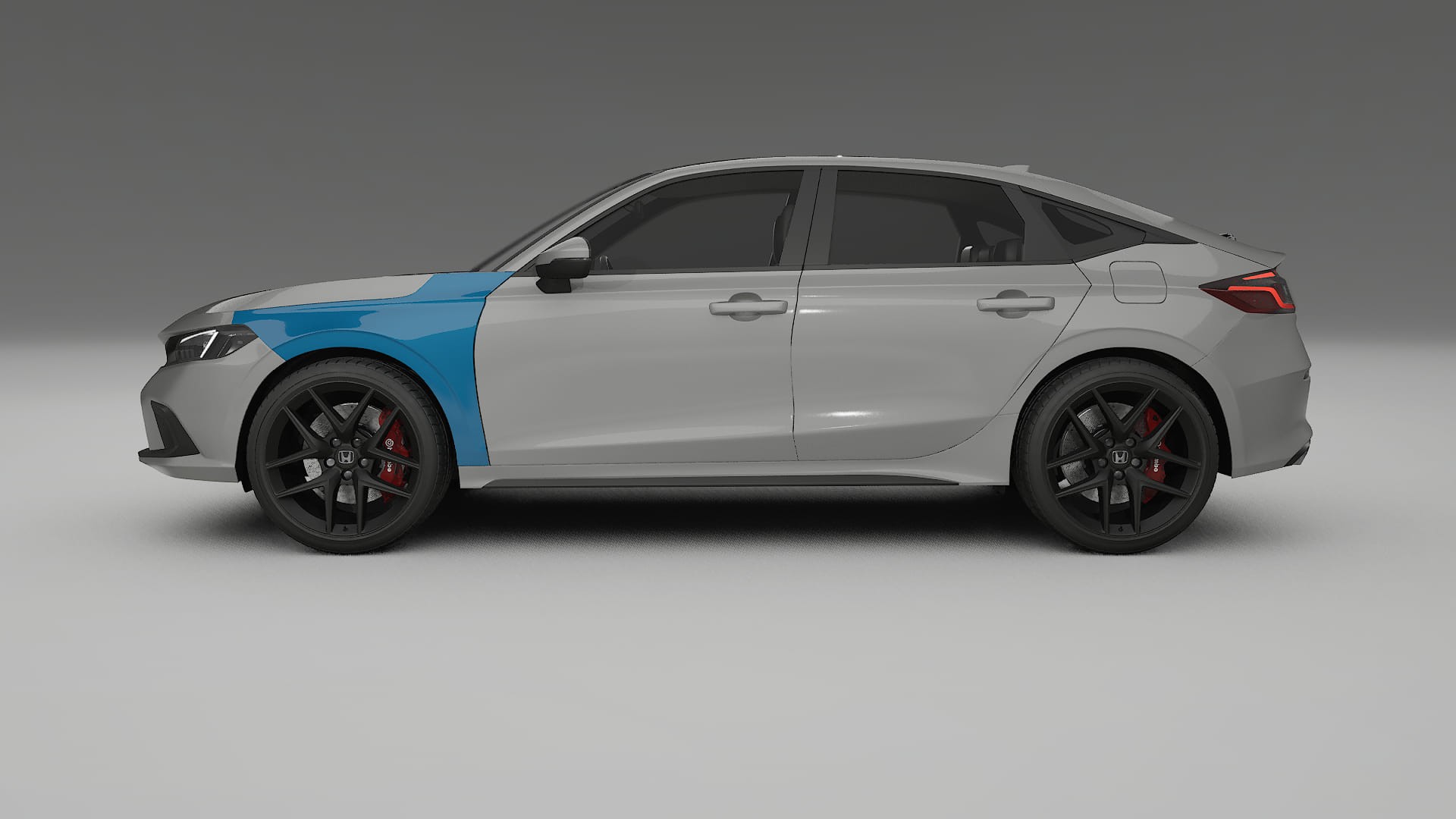 Honda Civic hatchback Paint Protection Film | CrystalGuard Transparent PPF Full Pre-Cut Kit
