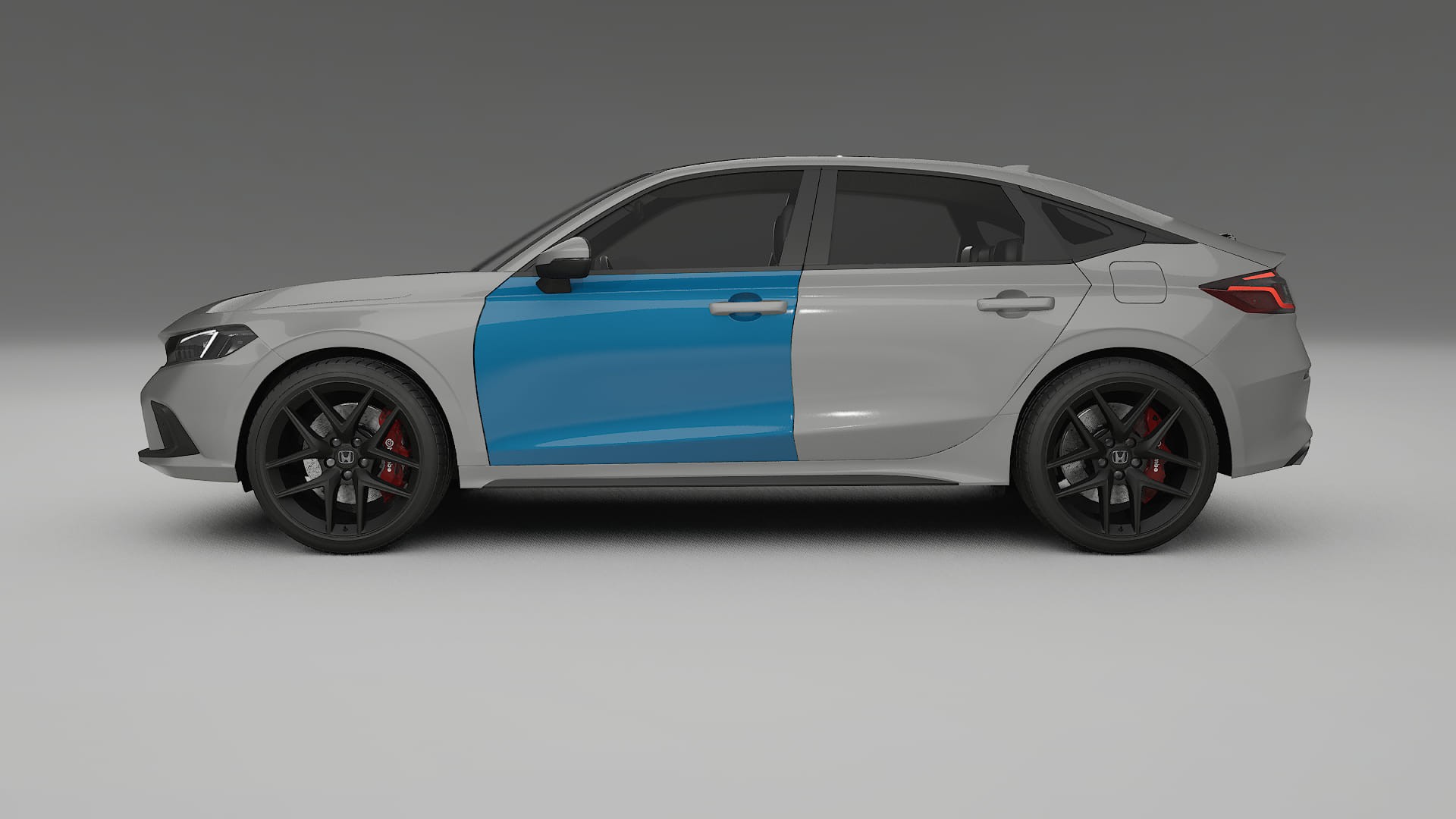Honda Civic hatchback Paint Protection Film | CrystalGuard Transparent PPF Full Pre-Cut Kit