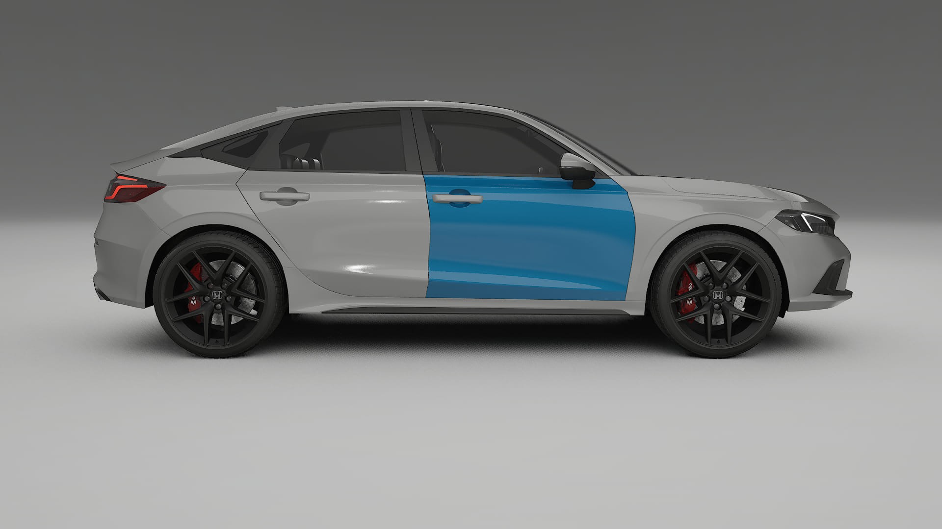 Honda Civic hatchback Paint Protection Film | CrystalGuard Transparent PPF Full Pre-Cut Kit