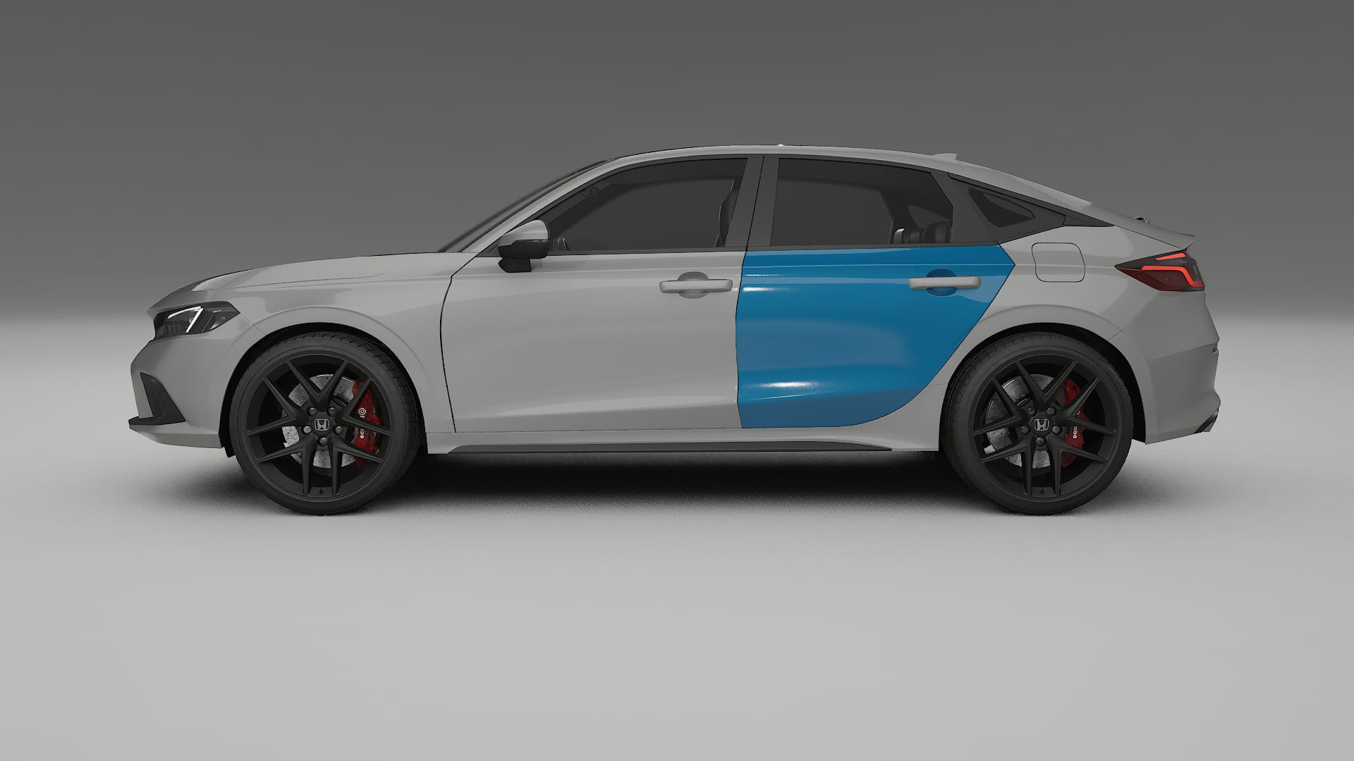 Honda Civic hatchback Paint Protection Film | CrystalGuard Transparent PPF Full Pre-Cut Kit