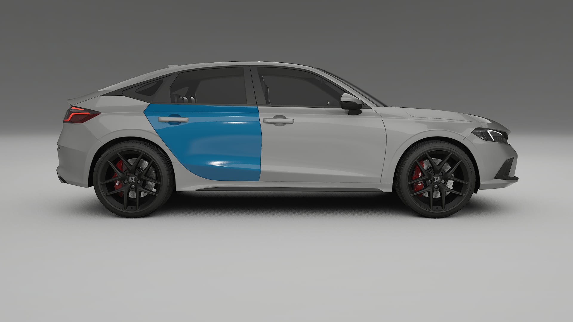 Honda Civic hatchback Paint Protection Film | CrystalGuard Transparent PPF Full Pre-Cut Kit