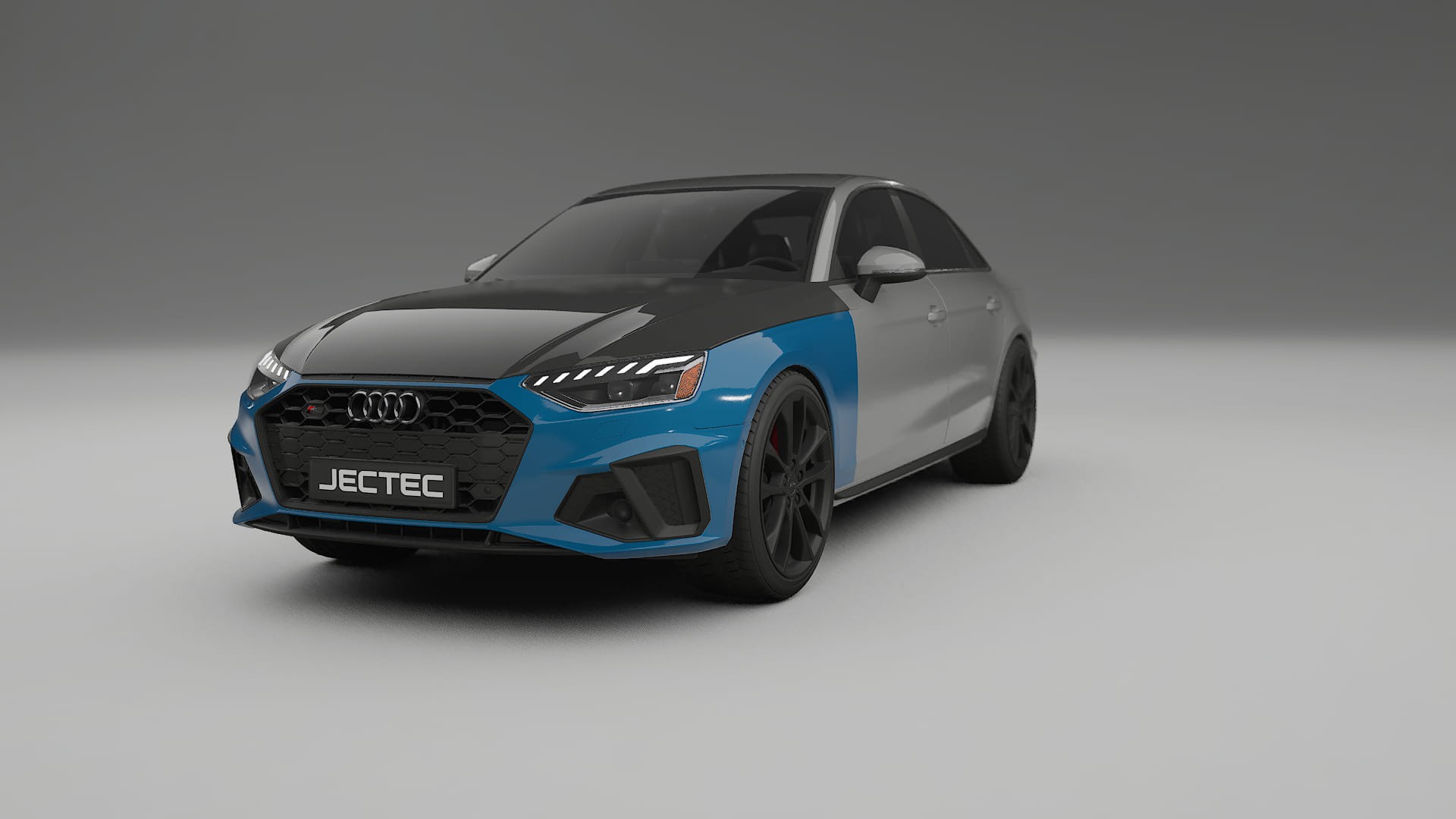 Audi S4 Sedan B9 facelift PPF | CrystalGuard Front Kit with Carbon Bonnet