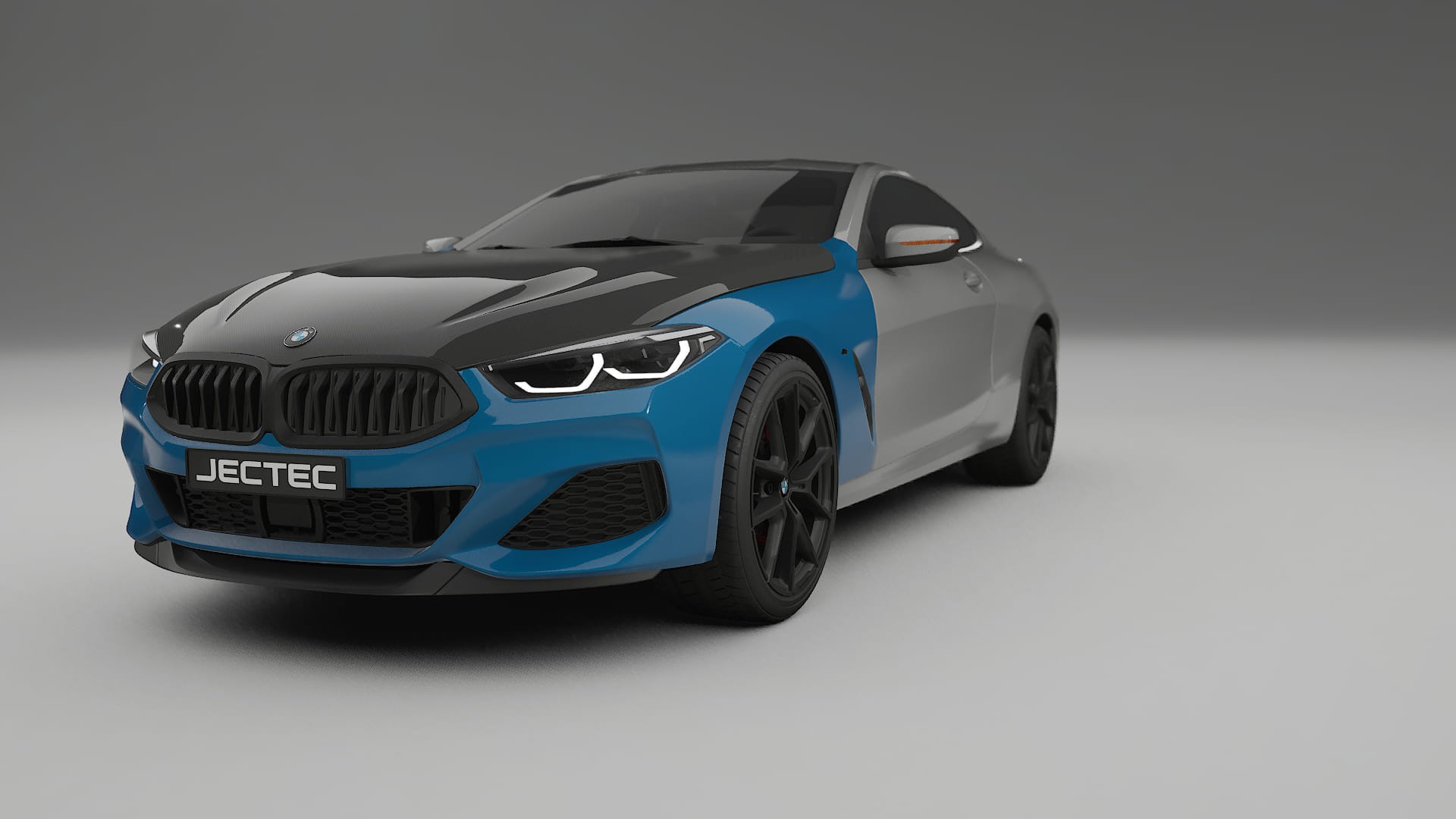 BMW 850 G15 PPF | CrystalGuard Front Kit with Carbon Bonnet