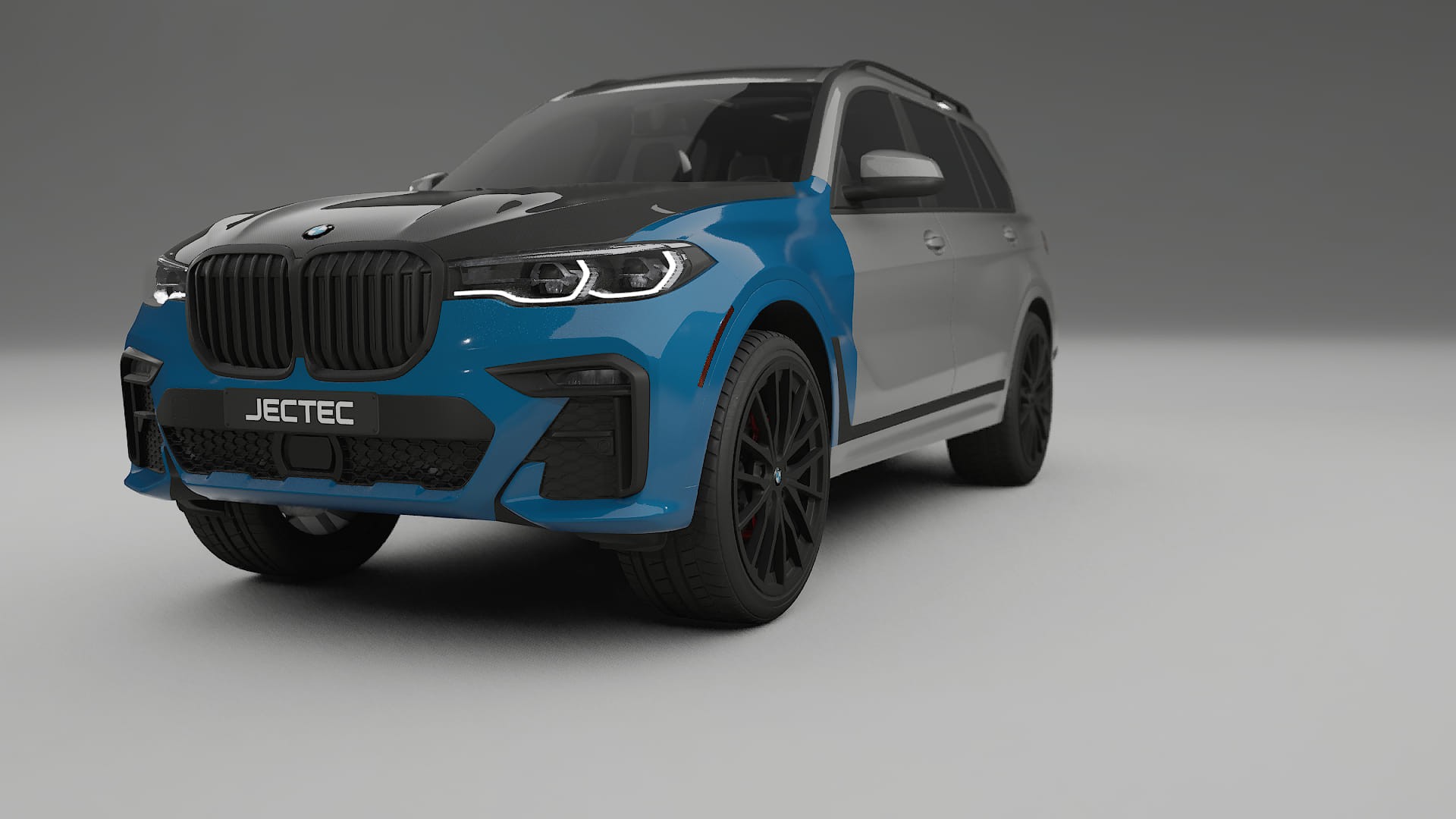 BMW X7 M G07 PPF | CrystalGuard Front Kit with Carbon Bonnet