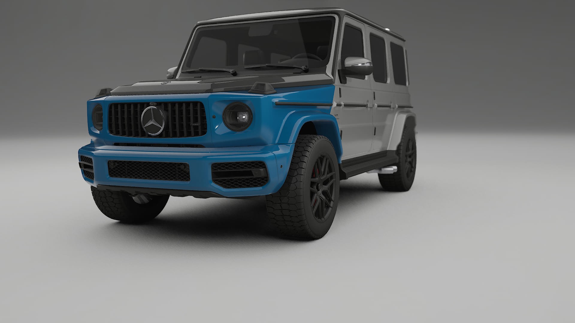 Mercedes G63 AMG W463A PPF | CrystalGuard Front Kit with Carbon Bonnet