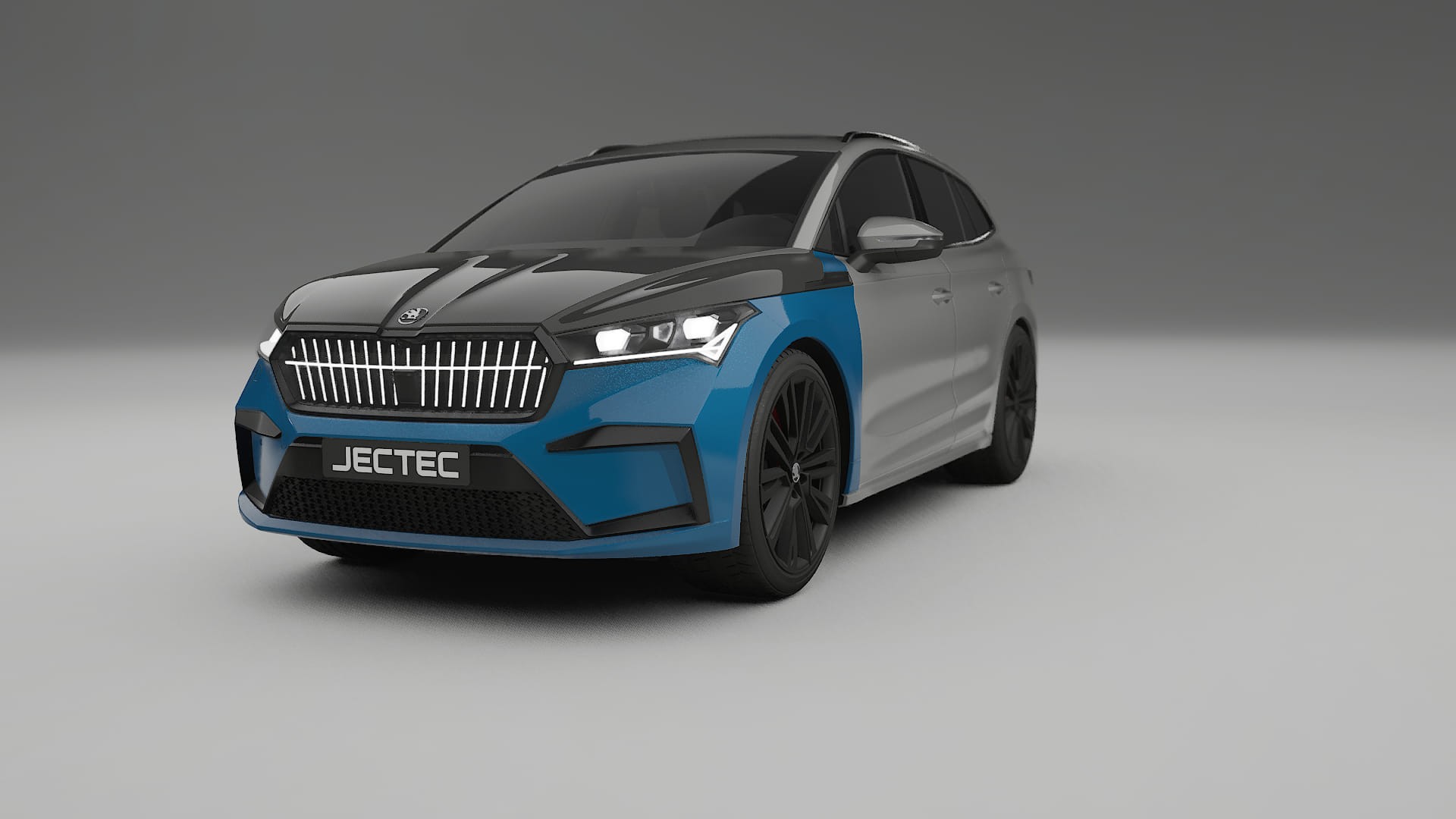Škoda Enyaq MEB PPF | CrystalGuard Front Kit with Carbon Bonnet