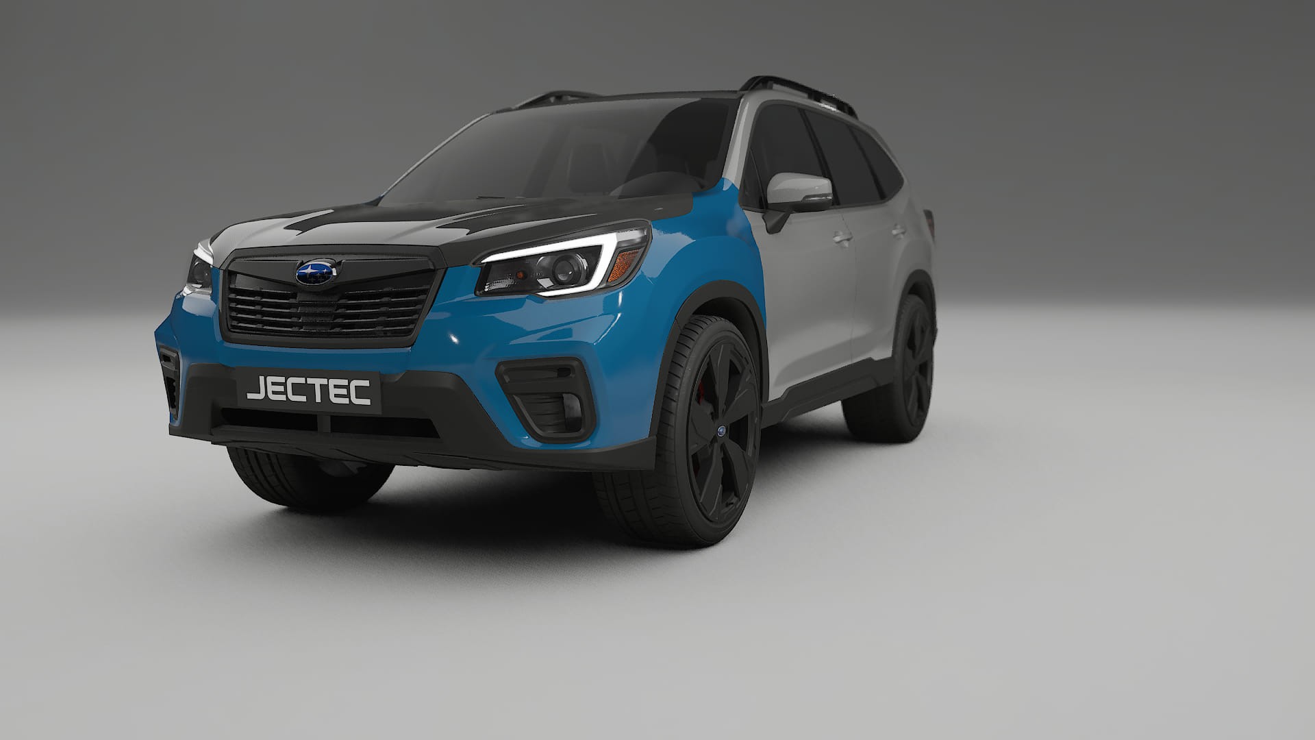 Subaru Forester V SK prefacelift PPF | CrystalGuard Front Kit with Carbon Bonnet