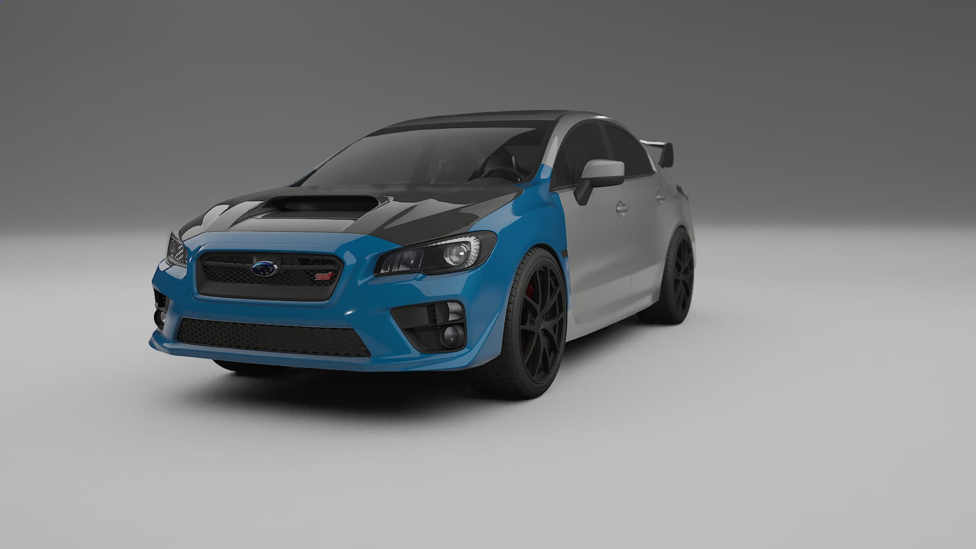 Subaru Impreza WRX Sti VA prefacelift PPF | CrystalGuard Front Kit with Carbon Bonnet