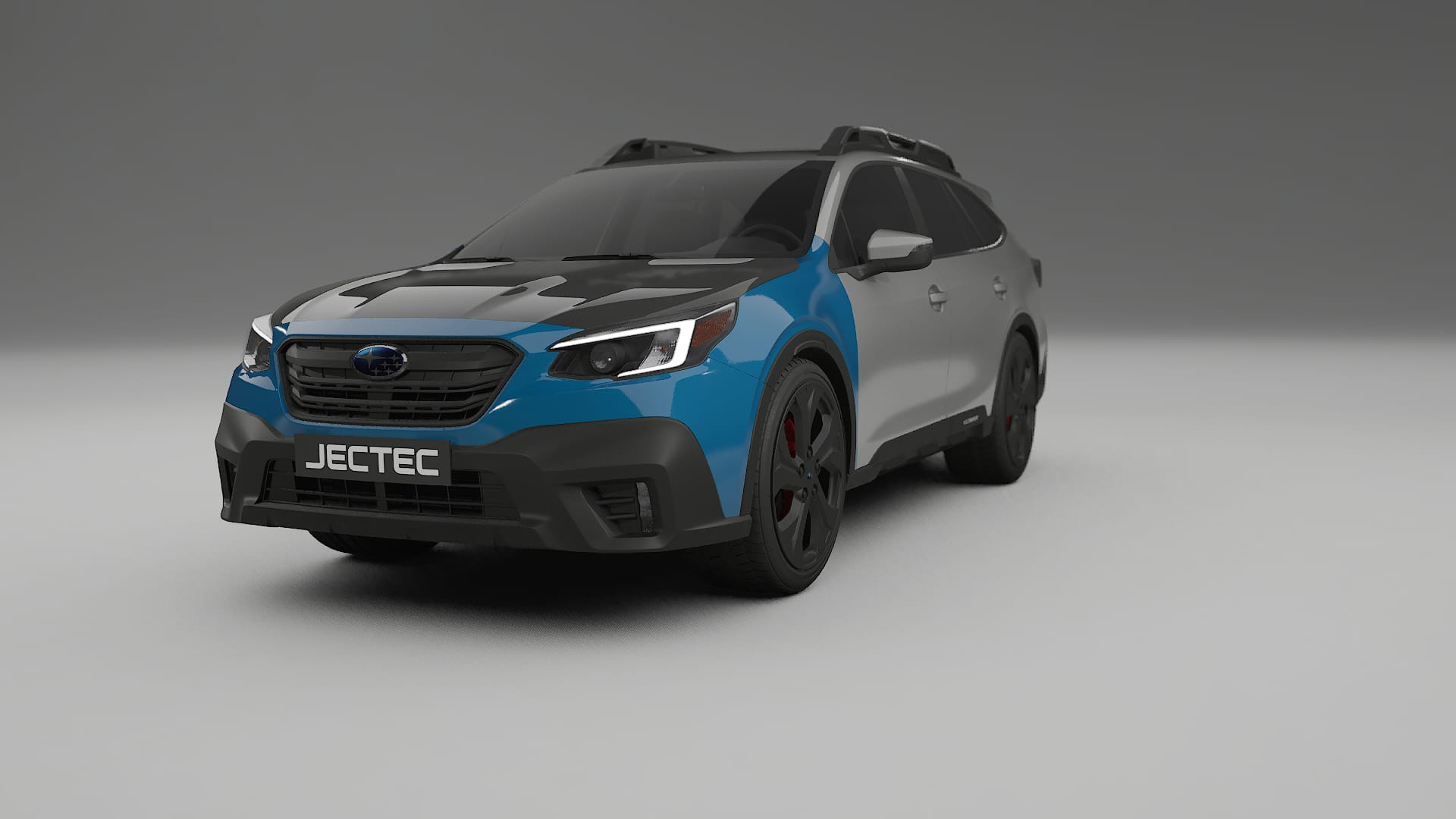 Subaru Outback VI BS prefacelift PPF | CrystalGuard Front Kit with Carbon Bonnet