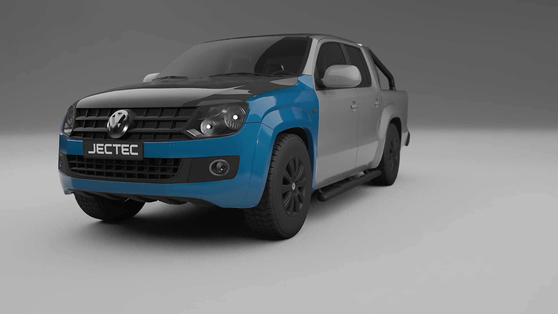 VW Amarok 2H PPF | CrystalGuard Front Kit with Carbon Bonnet