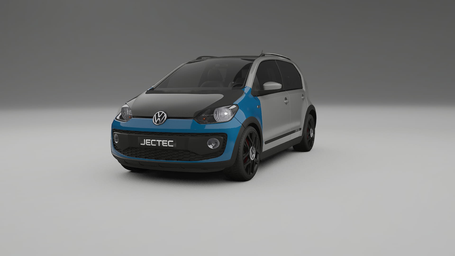 VW Cross Up PPF | CrystalGuard Front Kit with Carbon Bonnet