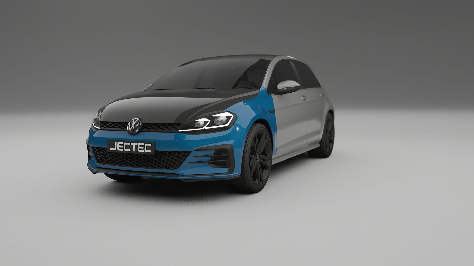 VW Golf Mk7 PPF | CrystalGuard Front Kit with Carbon Bonnet