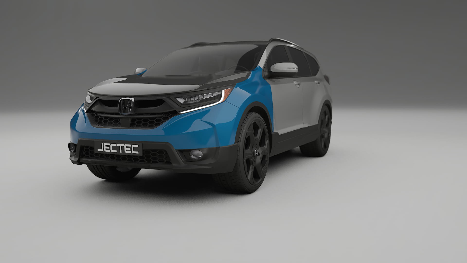 Honda CR-V Touring prefacelift PPF | CrystalGuard Front Kit with Carbon Bonnet
