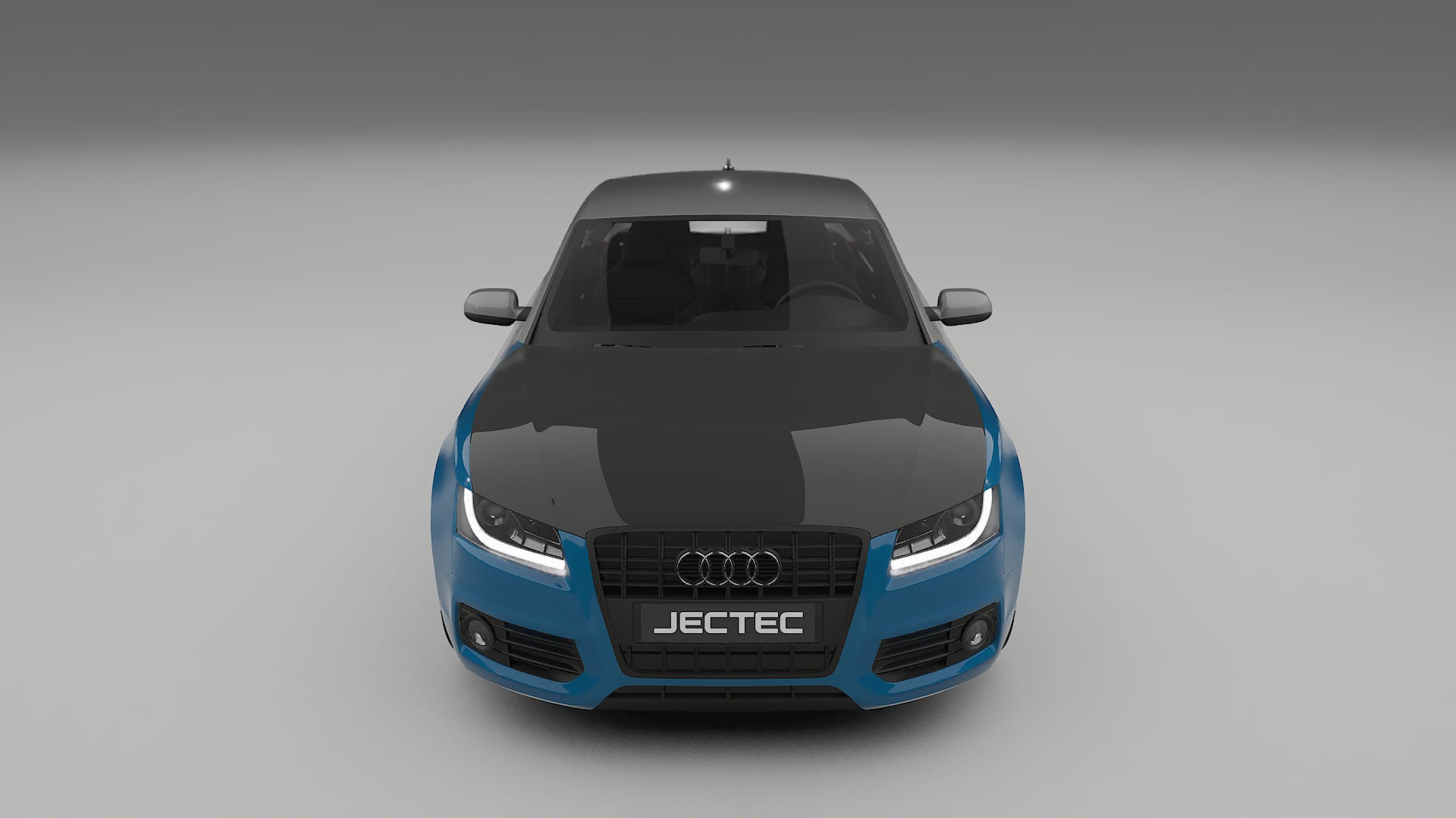 Audi A5 8T Sportback prefacelift PPF | CrystalGuard Front Kit with Carbon Bonnet