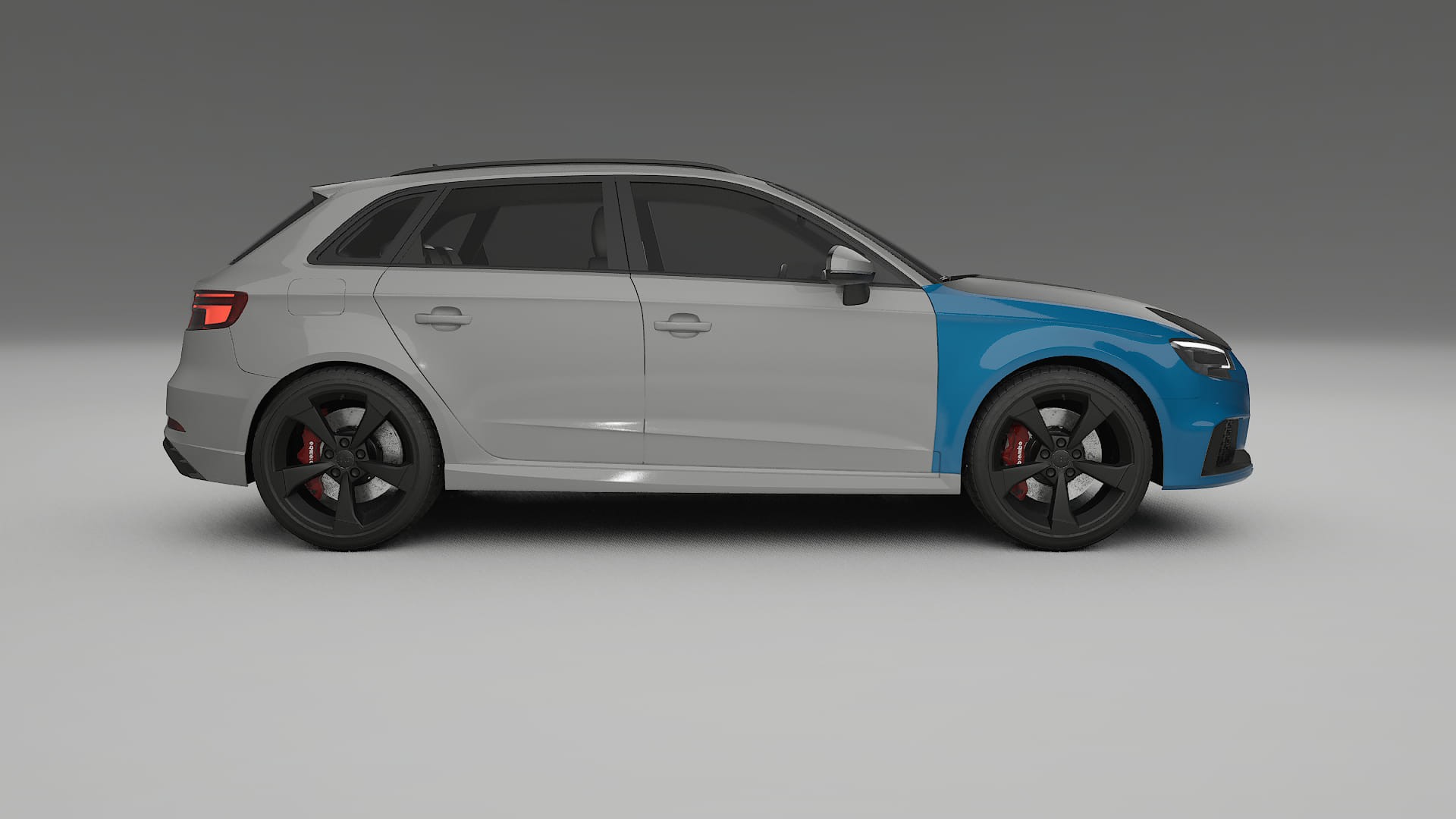 Audi RS3 Sportback 8V facelift PPF | CrystalGuard Front Kit with Carbon Bonnet 2