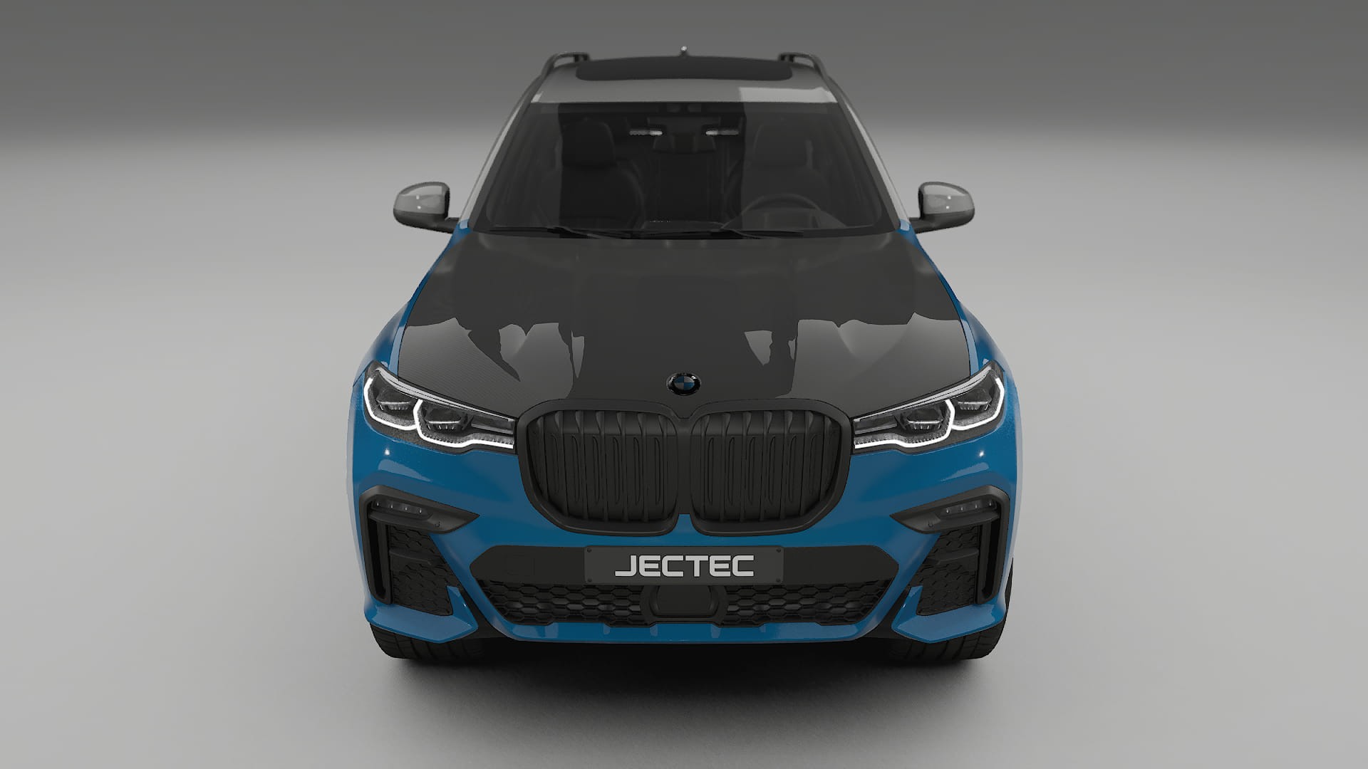 BMW X7 M G07 PPF | CrystalGuard Front Kit with Carbon Bonnet
