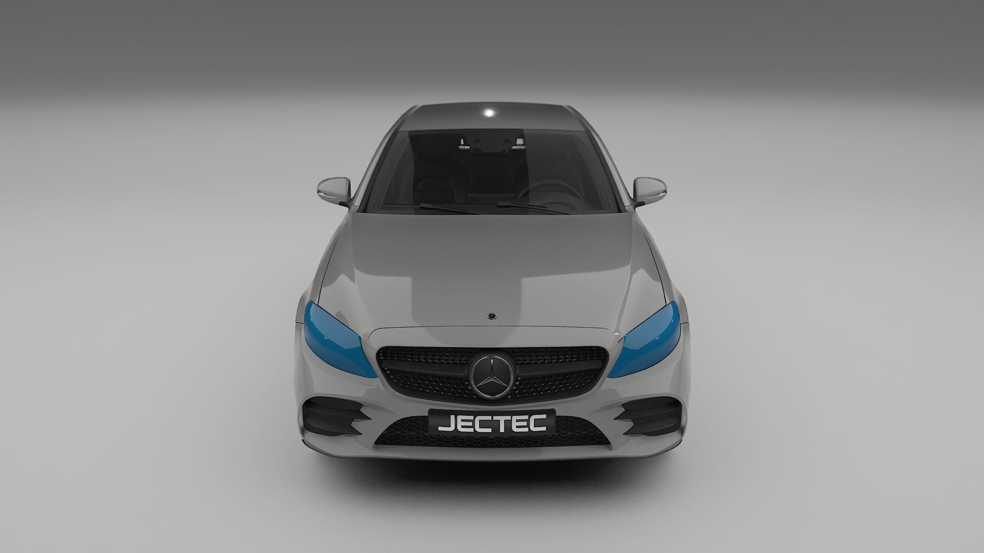 Mercedes C-Class W205 AMG sedan PPF | CrystalGuard Front Kit with Carbon Bonnet