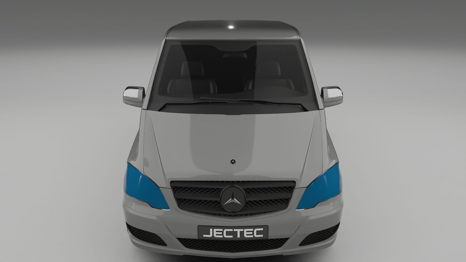 Mercedes Viano Extralong W439 Facelift PPF | CrystalGuard Front Kit with Carbon Bonnet