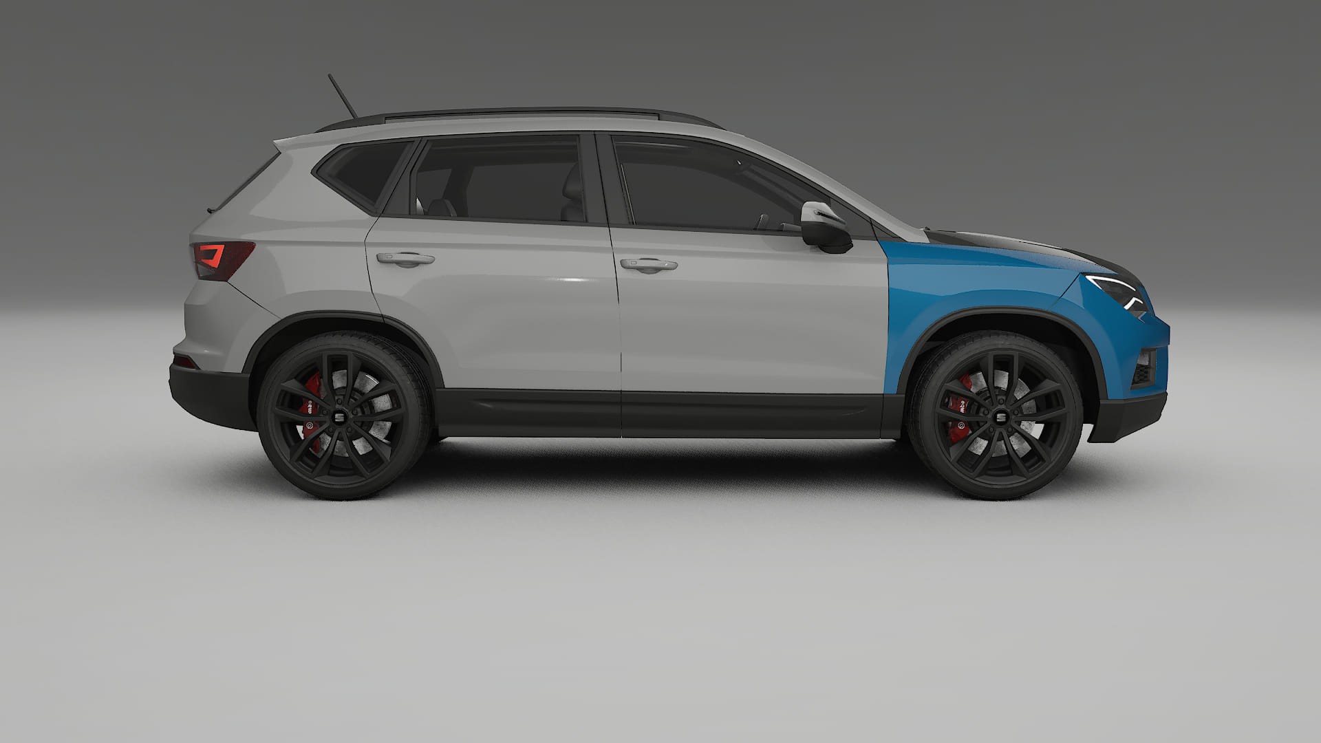 Seat Ateca KH7 PPF | CrystalGuard Front Kit with Carbon Bonnet