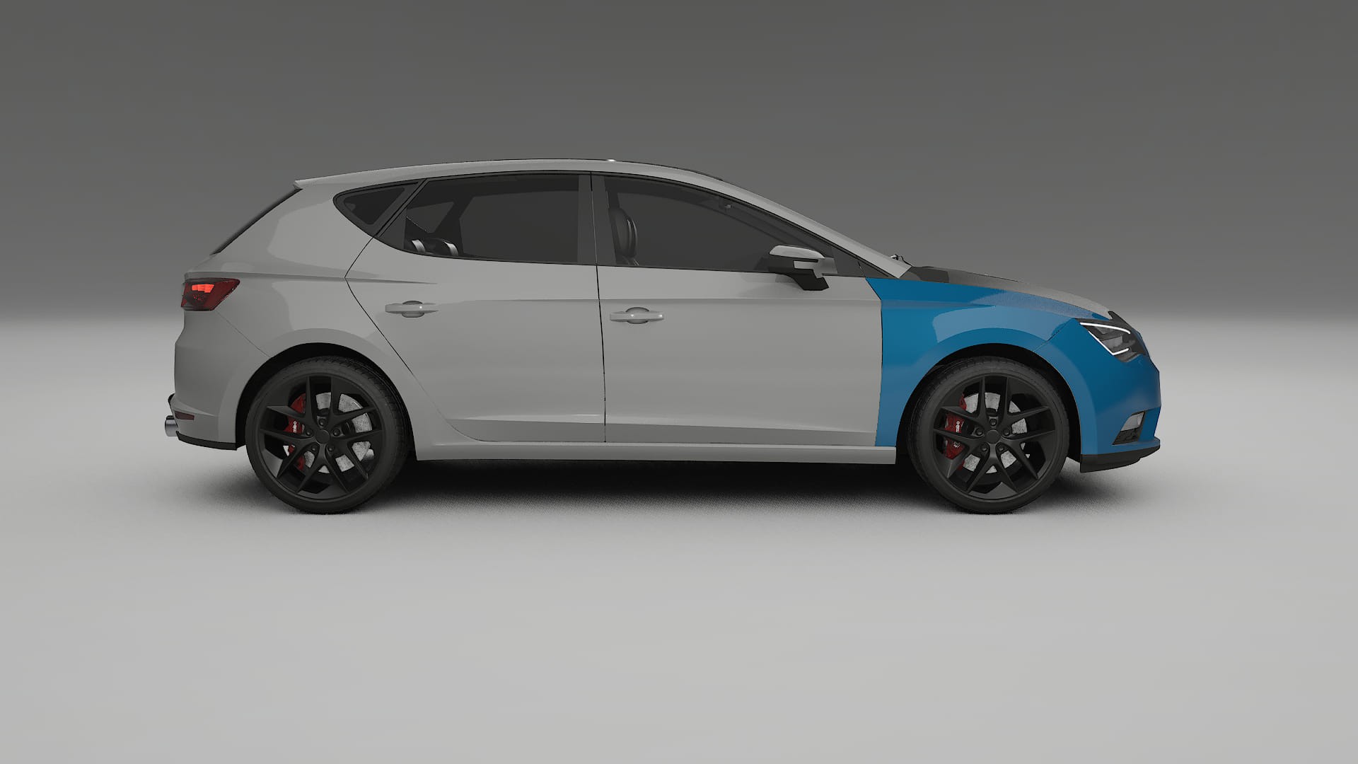 Seat Leon FR 5F PPF | CrystalGuard Front Kit with Carbon Bonnet 2