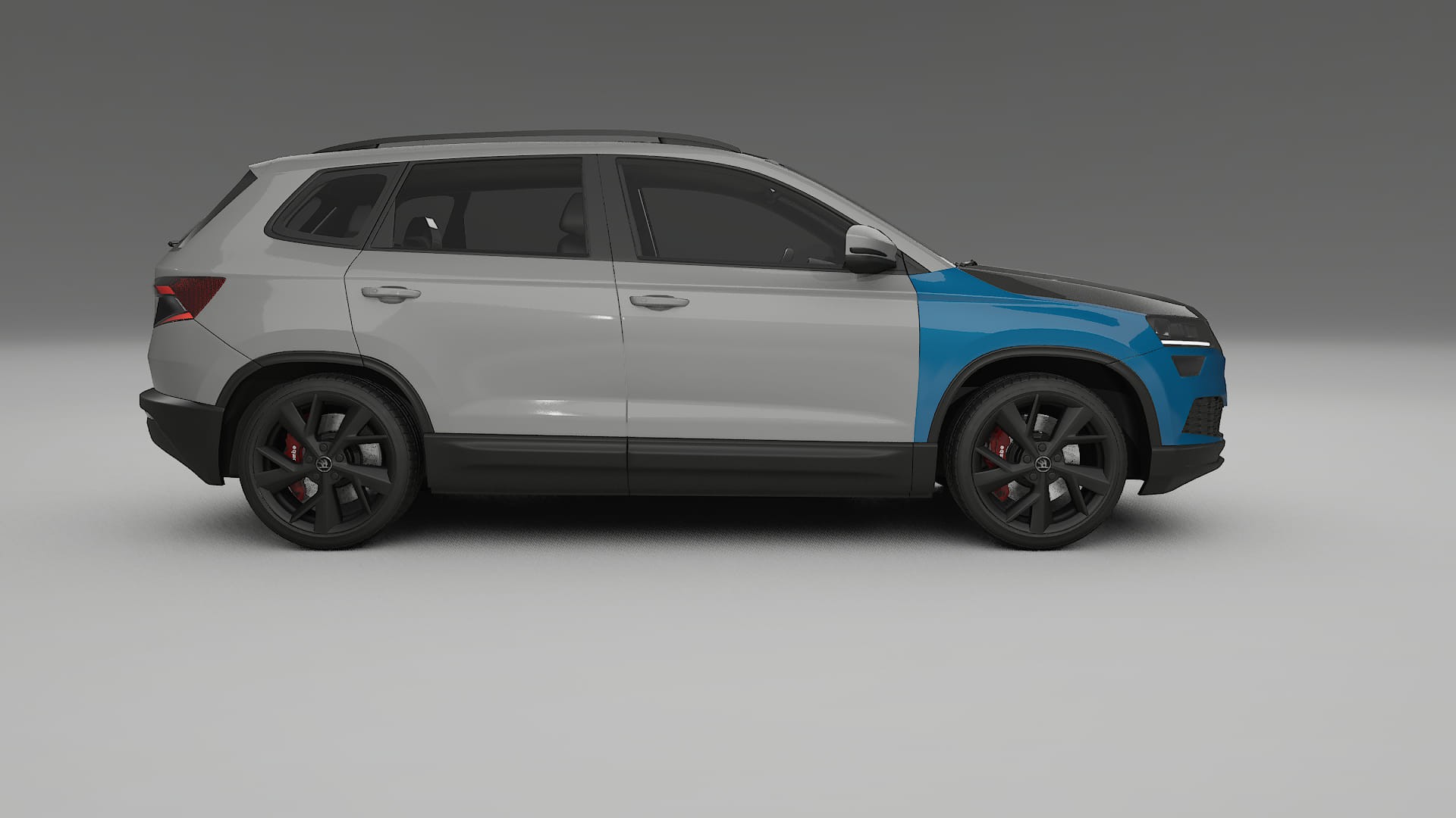 Škoda Karoq NU7 PPF | CrystalGuard Front Kit with Carbon Bonnet 2