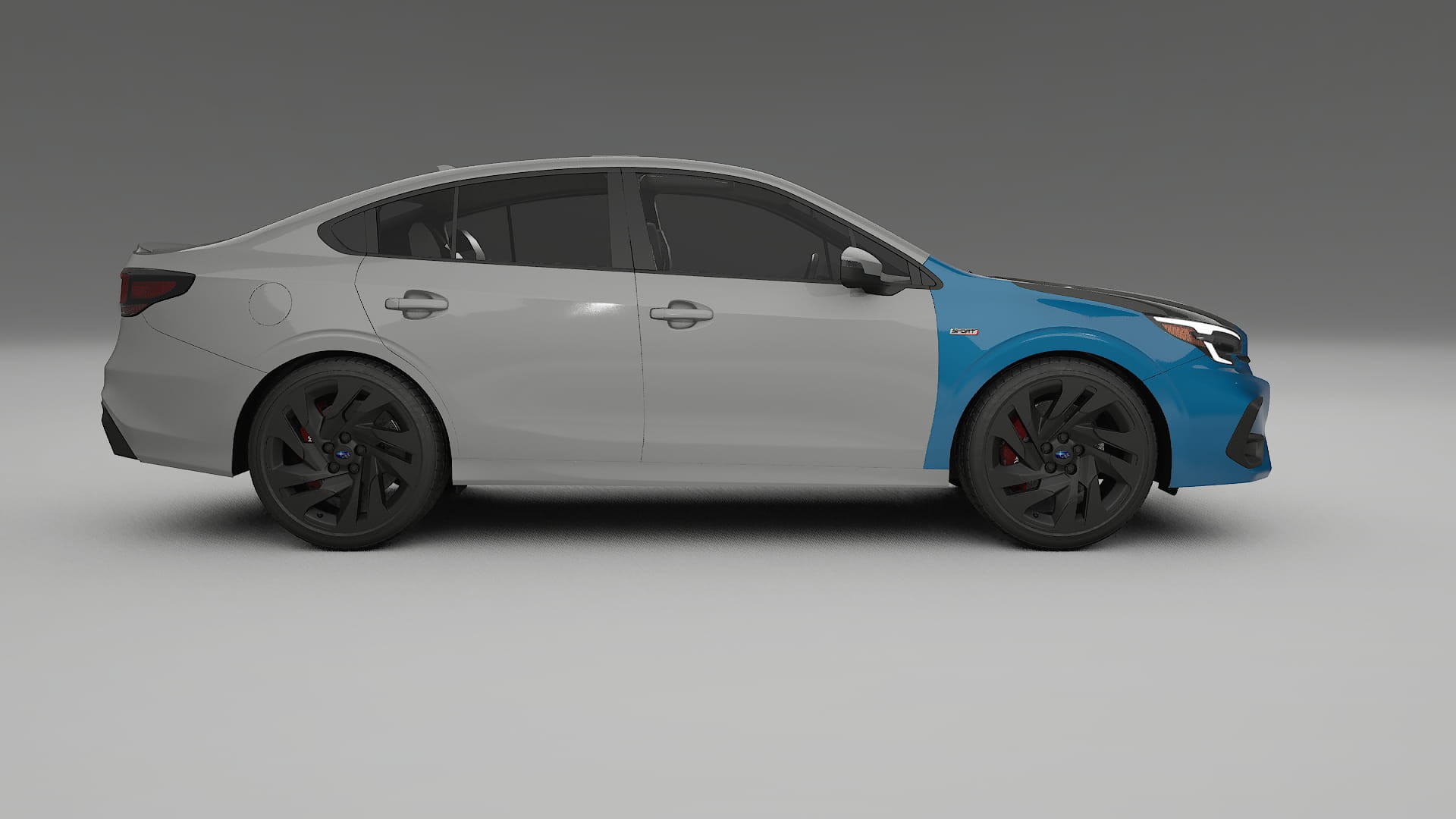 Subaru Legacy BW PPF | CrystalGuard Front Kit with Carbon Bonnet 2