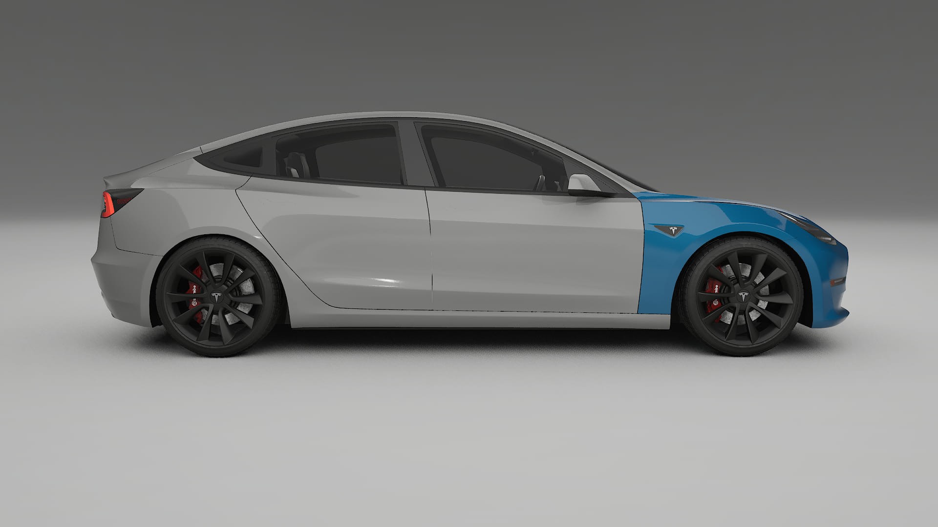 Tesla Model3 PPF | CrystalGuard Front Kit with Carbon Bonnet 2