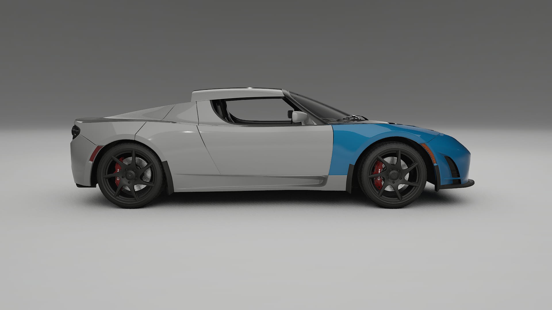 Tesla Roadster 2.5 PPF | CrystalGuard Front Kit with Carbon Bonnet 2