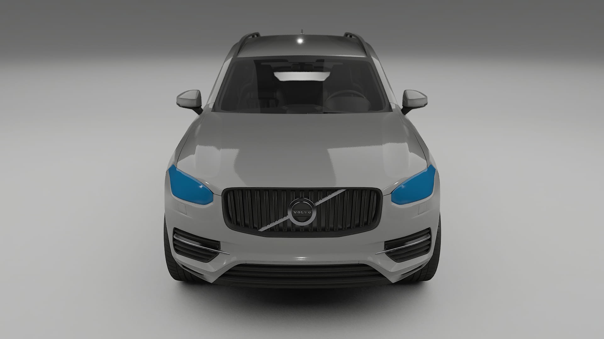 Volvo XC90 SPA PPF | CrystalGuard Front Kit with Carbon Bonnet