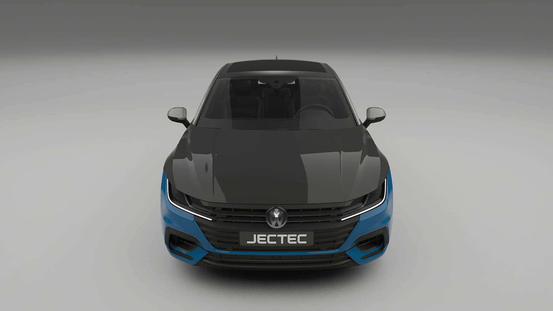 VW Arteon R 3H prefacelift PPF | CrystalGuard Front Kit with Carbon Bonnet