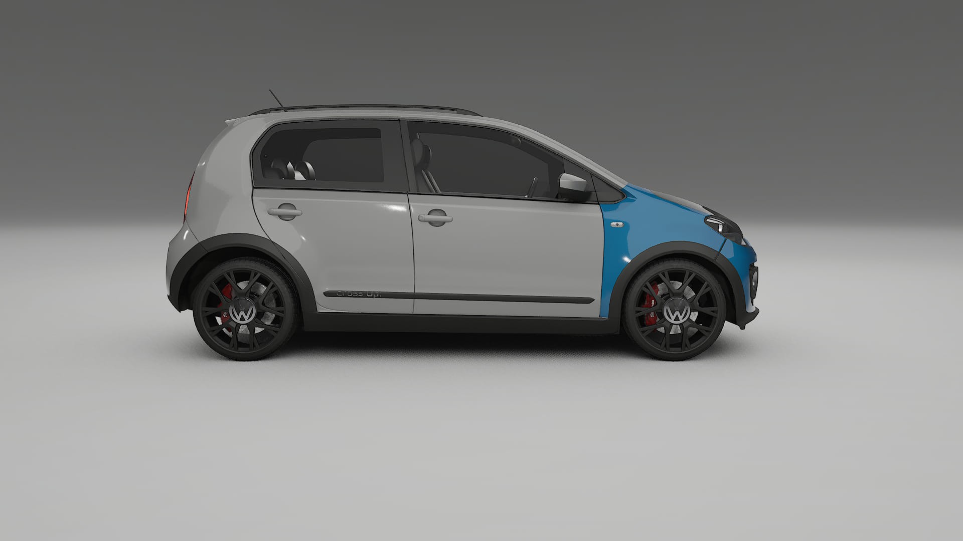 VW Cross Up PPF | CrystalGuard Front Kit with Carbon Bonnet 2