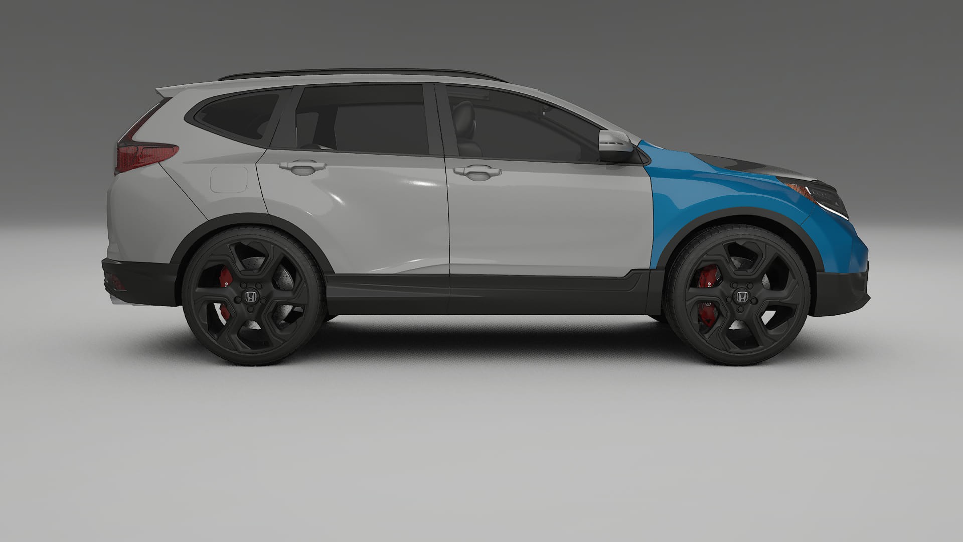 Honda CR-V Touring prefacelift PPF | CrystalGuard Front Kit with Carbon Bonnet 2